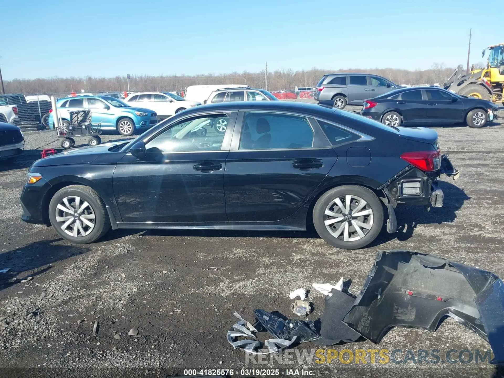 14 Photograph of a damaged car 2HGFE2F27NH564054 HONDA CIVIC 2022