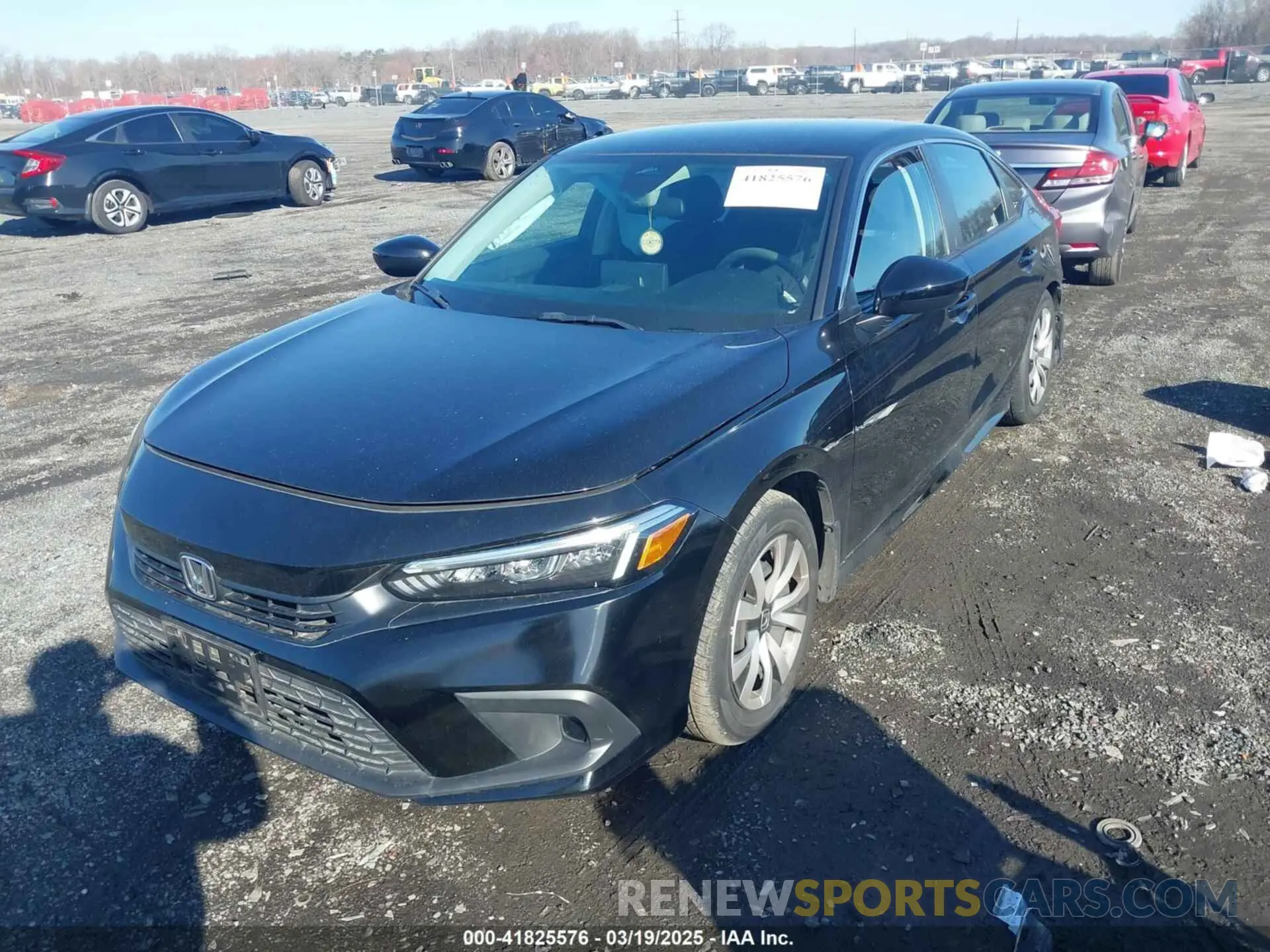 2 Photograph of a damaged car 2HGFE2F27NH564054 HONDA CIVIC 2022
