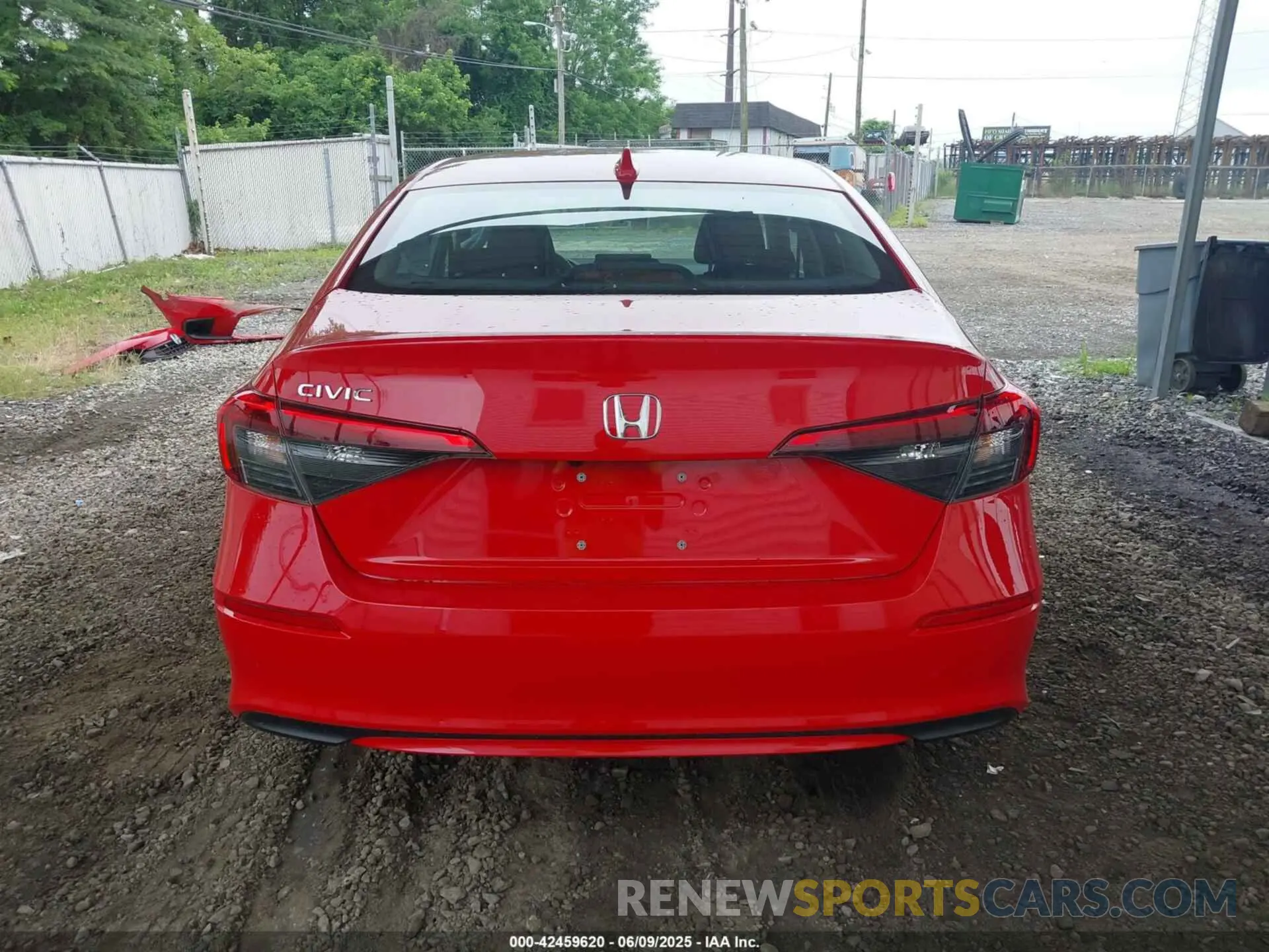 17 Photograph of a damaged car 2HGFE2F27NH577192 HONDA CIVIC 2022