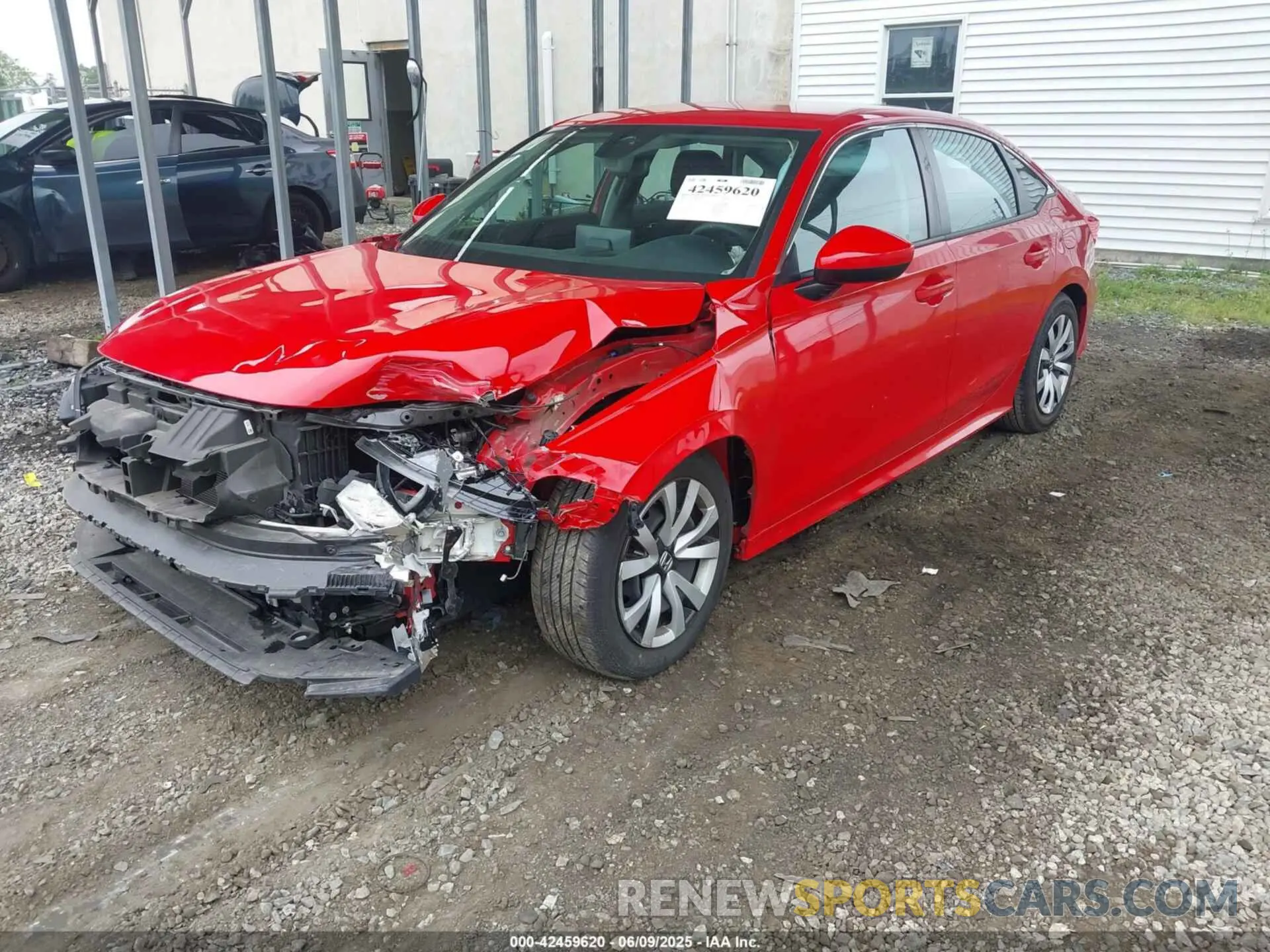 2 Photograph of a damaged car 2HGFE2F27NH577192 HONDA CIVIC 2022