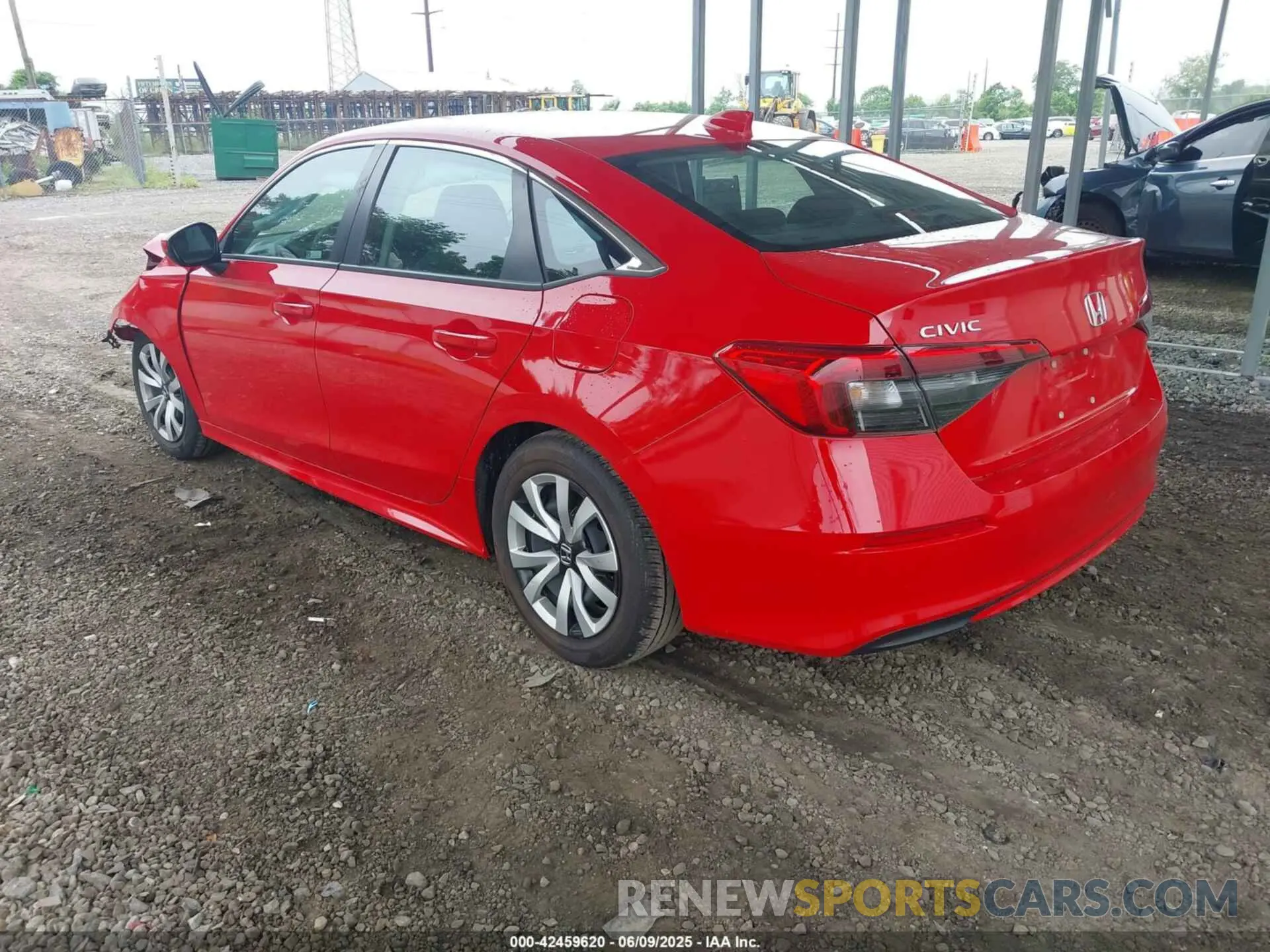 3 Photograph of a damaged car 2HGFE2F27NH577192 HONDA CIVIC 2022
