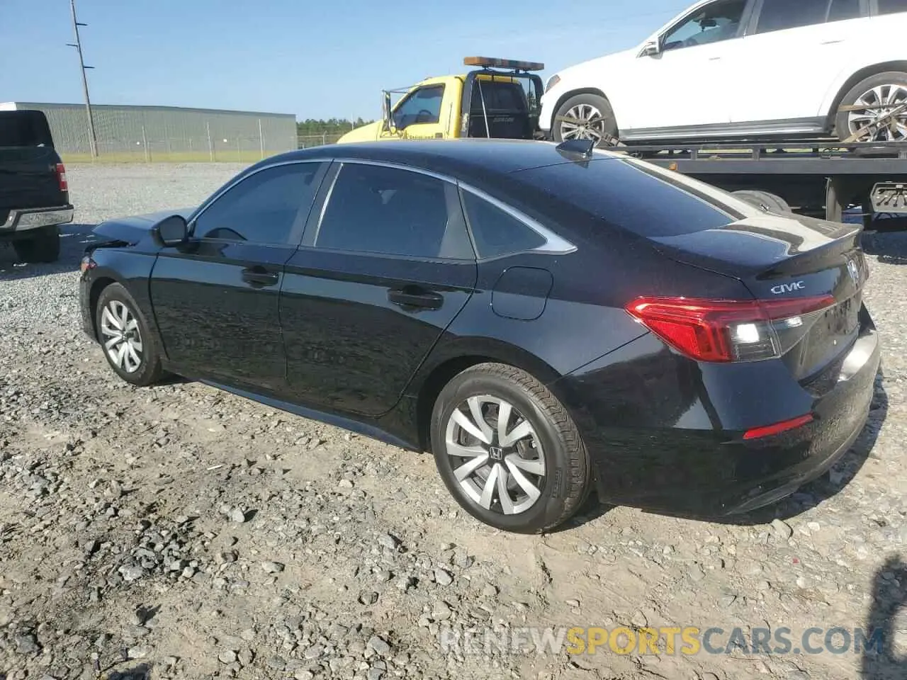 2 Photograph of a damaged car 2HGFE2F28NH505692 HONDA CIVIC 2022