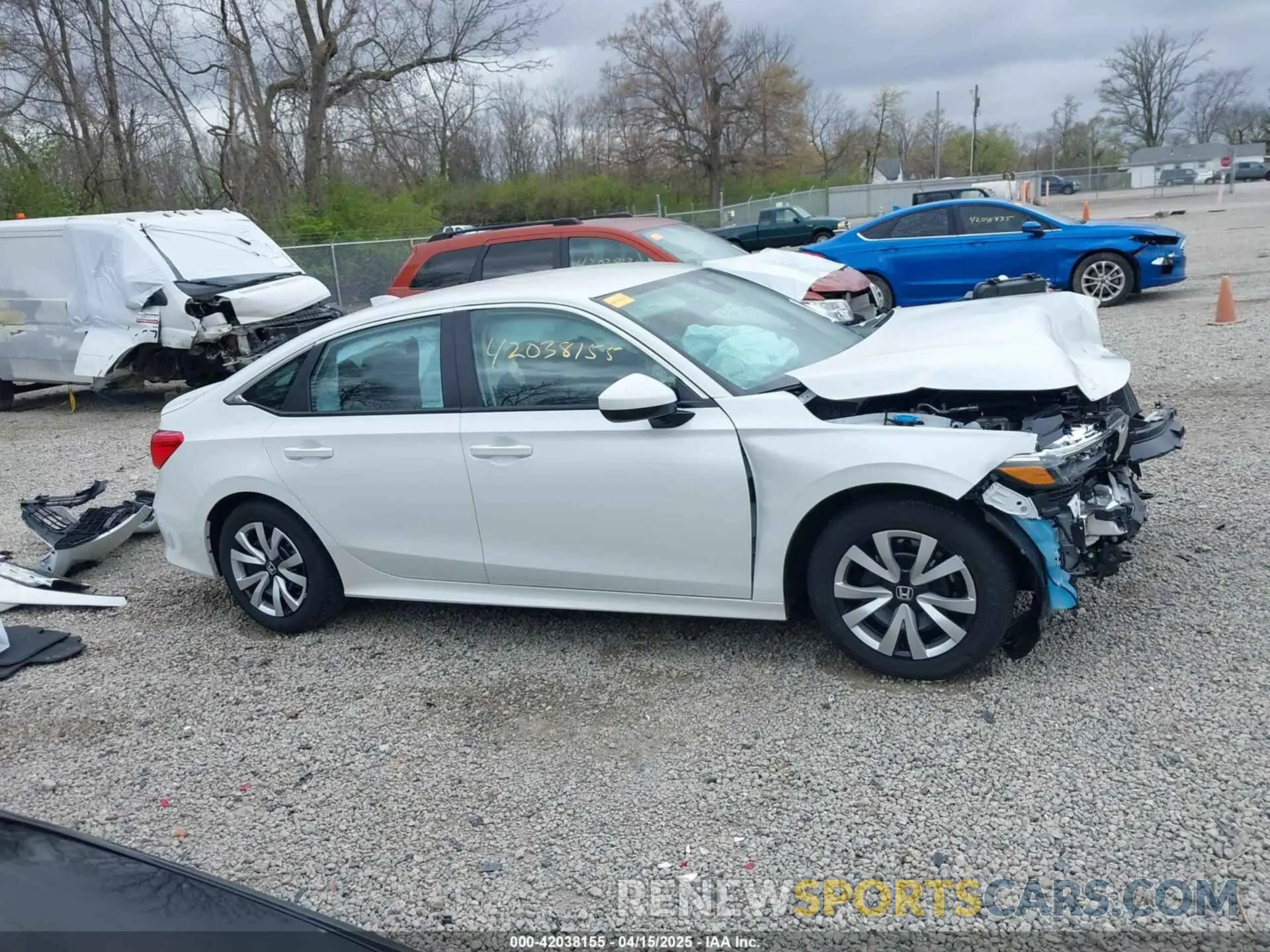 14 Photograph of a damaged car 2HGFE2F28NH509970 HONDA CIVIC 2022