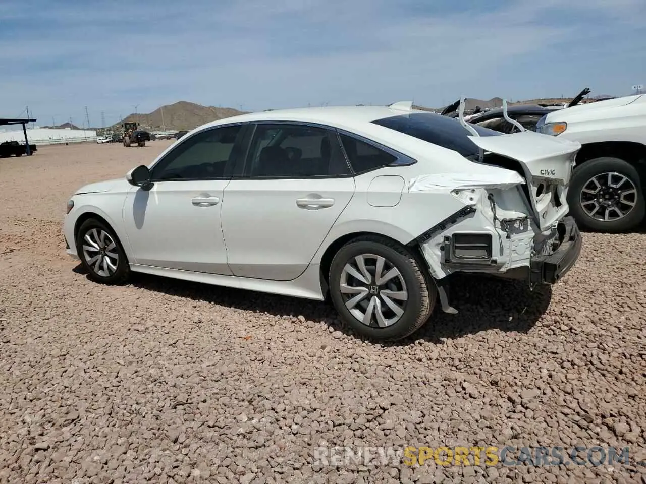 2 Photograph of a damaged car 2HGFE2F28NH511492 HONDA CIVIC 2022