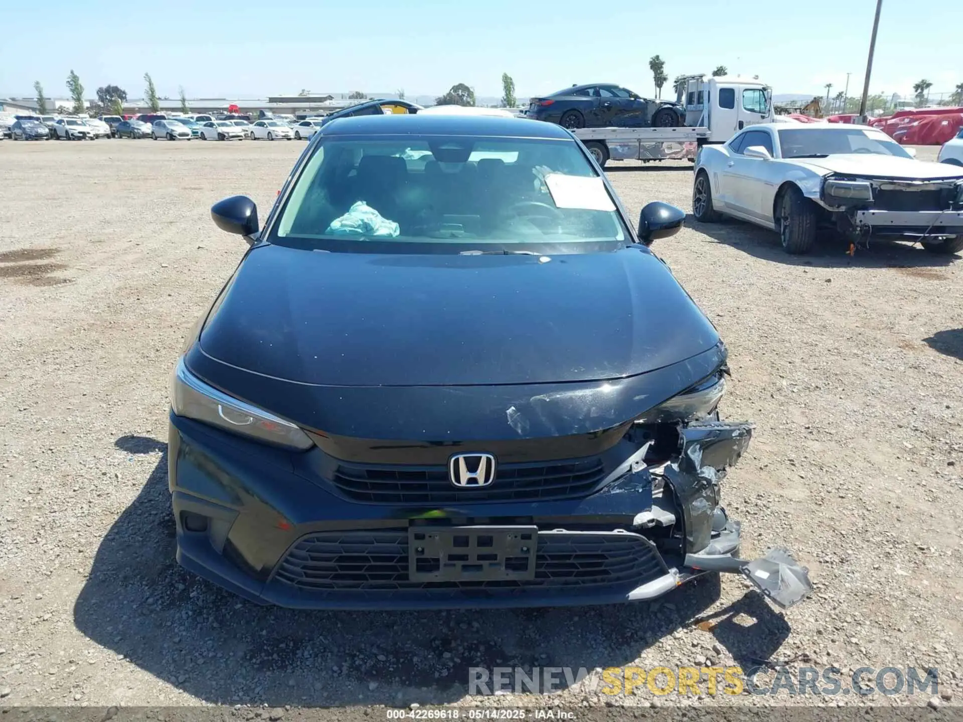12 Photograph of a damaged car 2HGFE2F28NH514361 HONDA CIVIC 2022