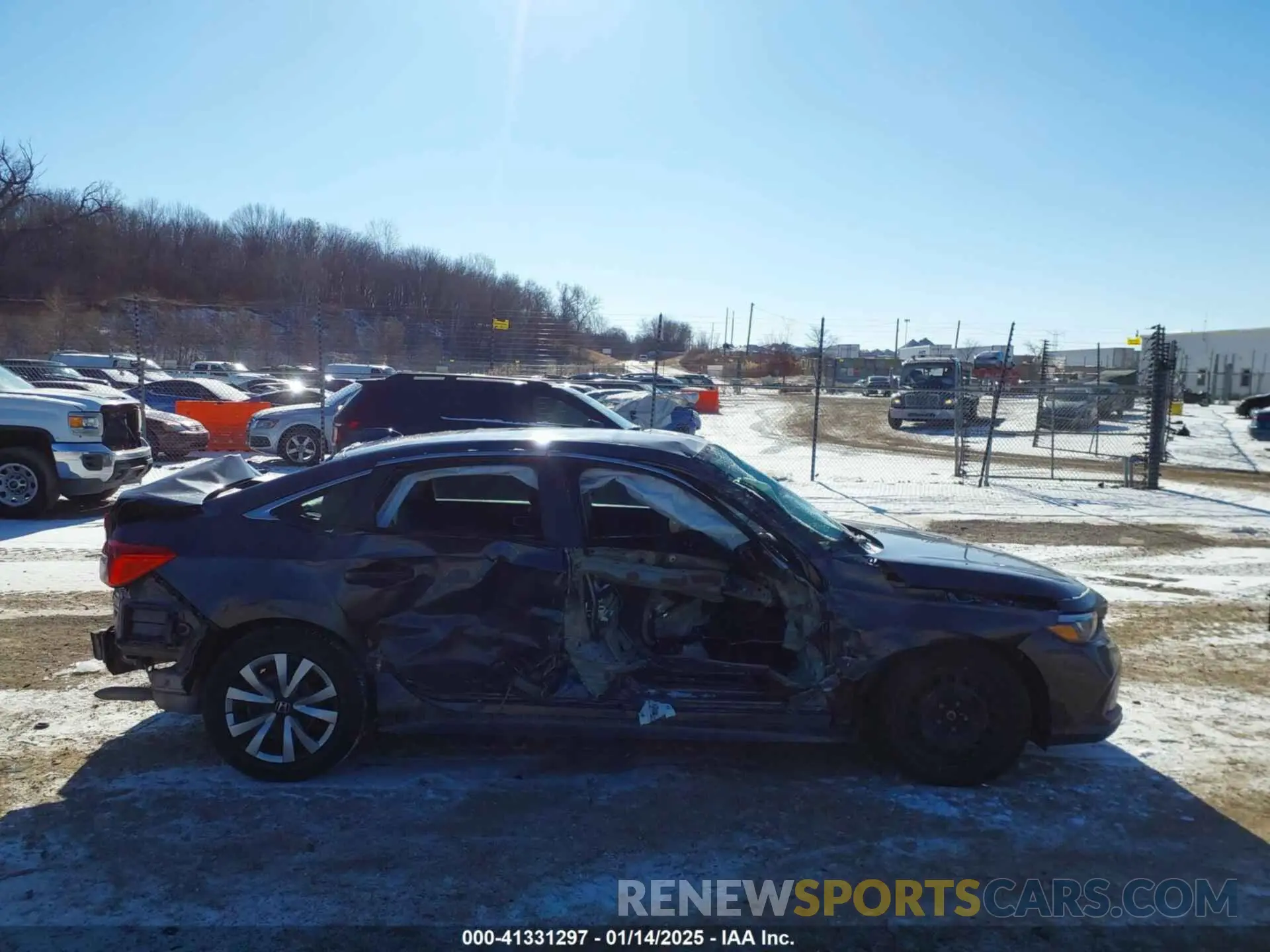 13 Photograph of a damaged car 2HGFE2F28NH516675 HONDA CIVIC 2022