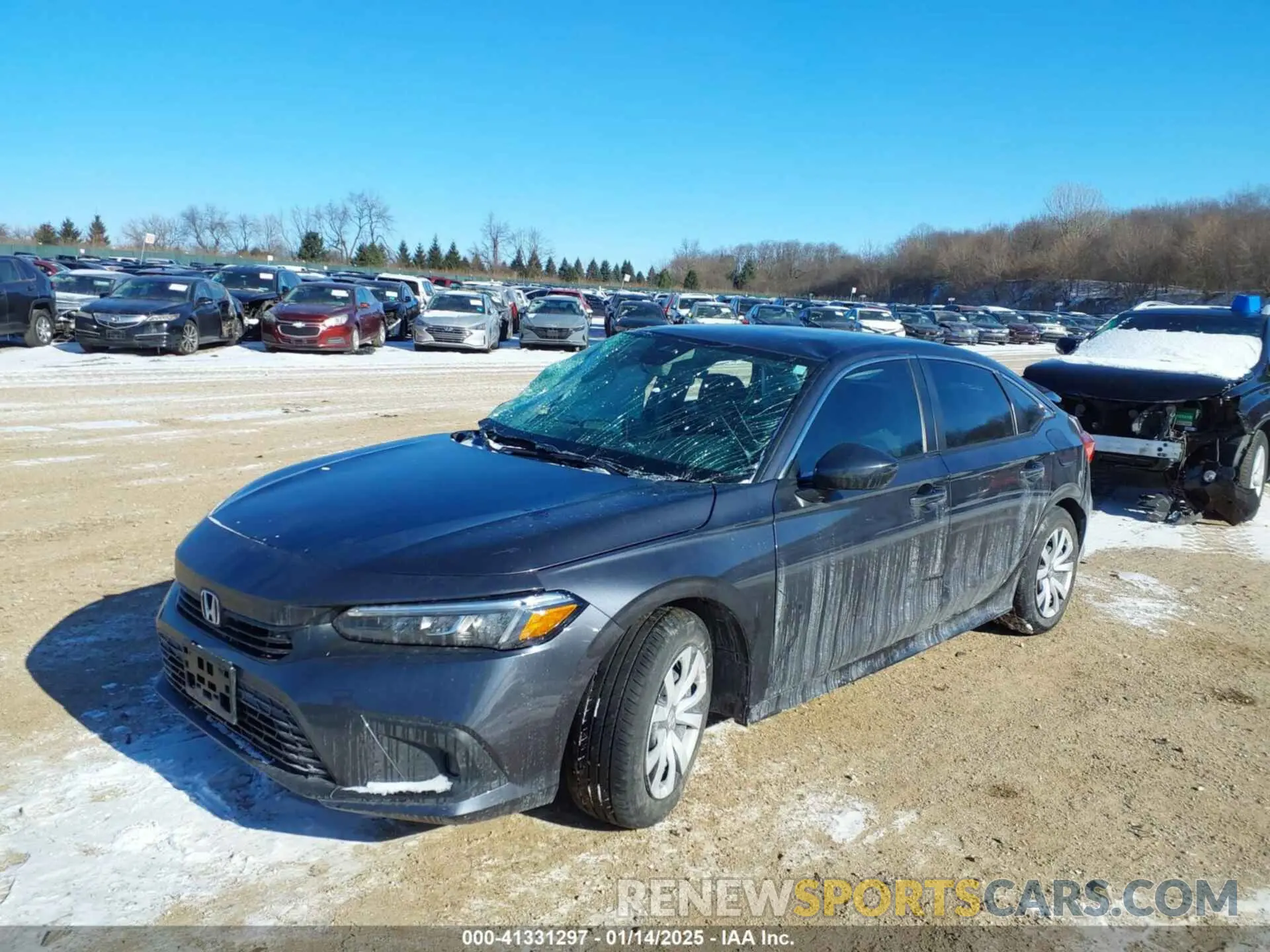 2 Photograph of a damaged car 2HGFE2F28NH516675 HONDA CIVIC 2022
