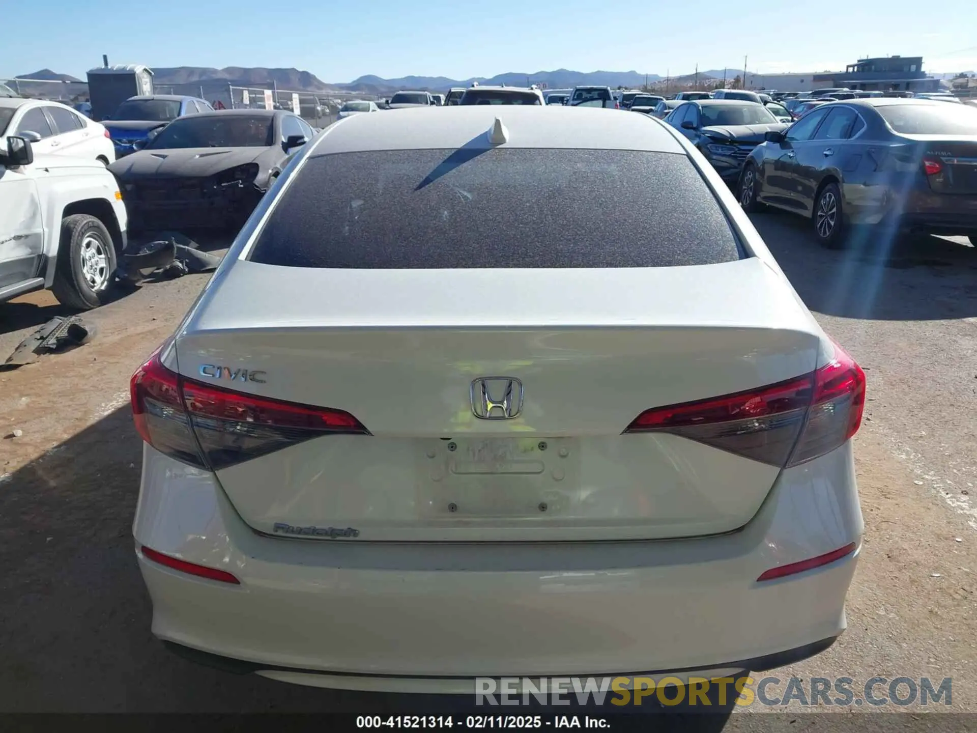 16 Photograph of a damaged car 2HGFE2F28NH520578 HONDA CIVIC 2022