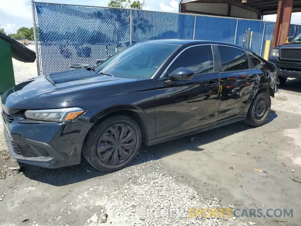 1 Photograph of a damaged car 2HGFE2F28NH532410 HONDA CIVIC 2022
