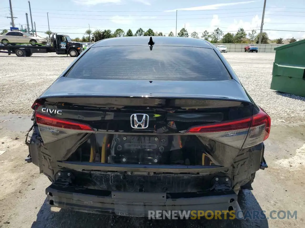 6 Photograph of a damaged car 2HGFE2F28NH532410 HONDA CIVIC 2022