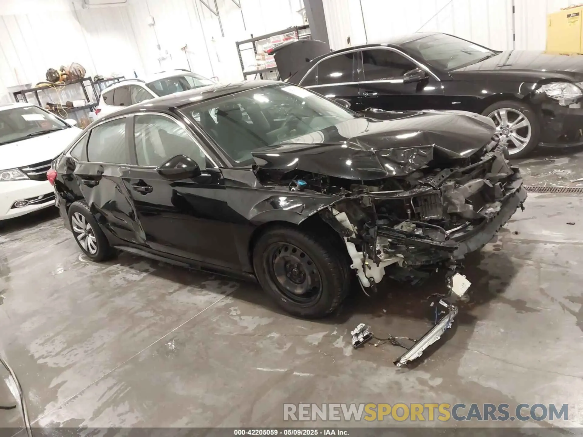 1 Photograph of a damaged car 2HGFE2F28NH532455 HONDA CIVIC 2022