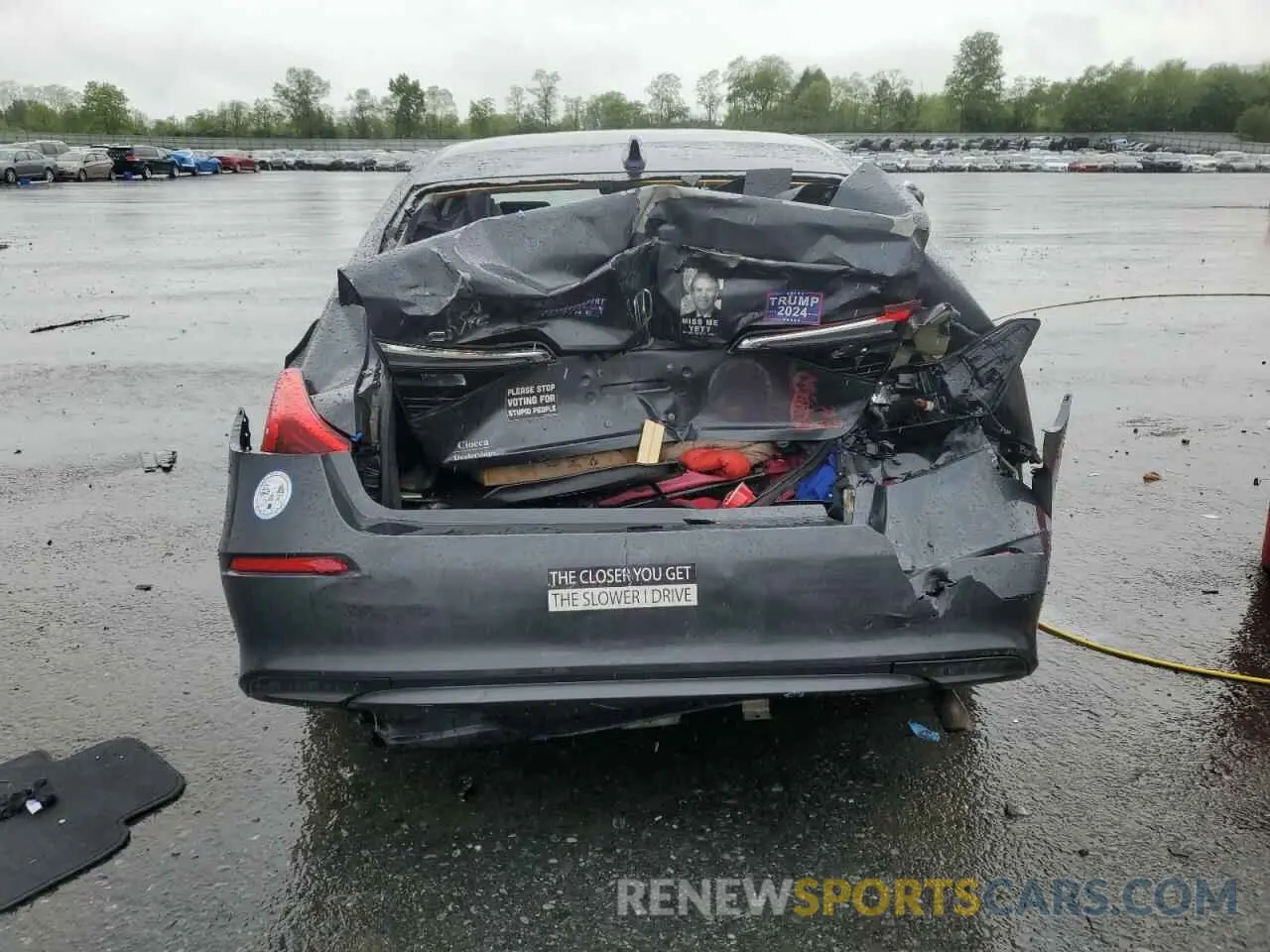 6 Photograph of a damaged car 2HGFE2F28NH584362 HONDA CIVIC 2022