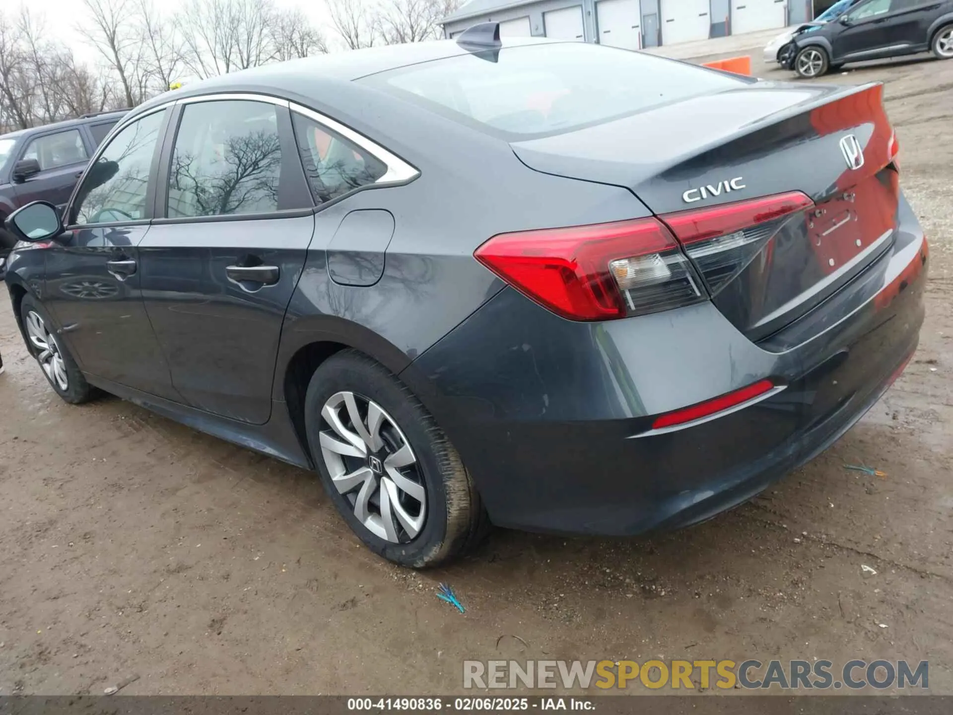 3 Photograph of a damaged car 2HGFE2F28NH589979 HONDA CIVIC 2022