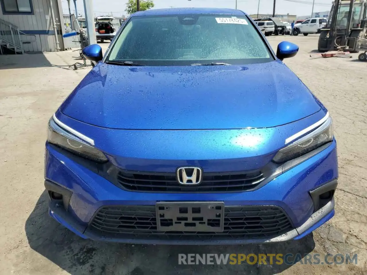 5 Photograph of a damaged car 2HGFE2F29NH510481 HONDA CIVIC 2022