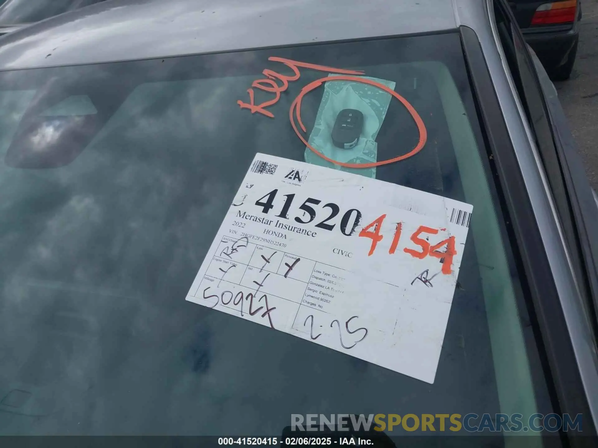 11 Photograph of a damaged car 2HGFE2F29NH522470 HONDA CIVIC 2022