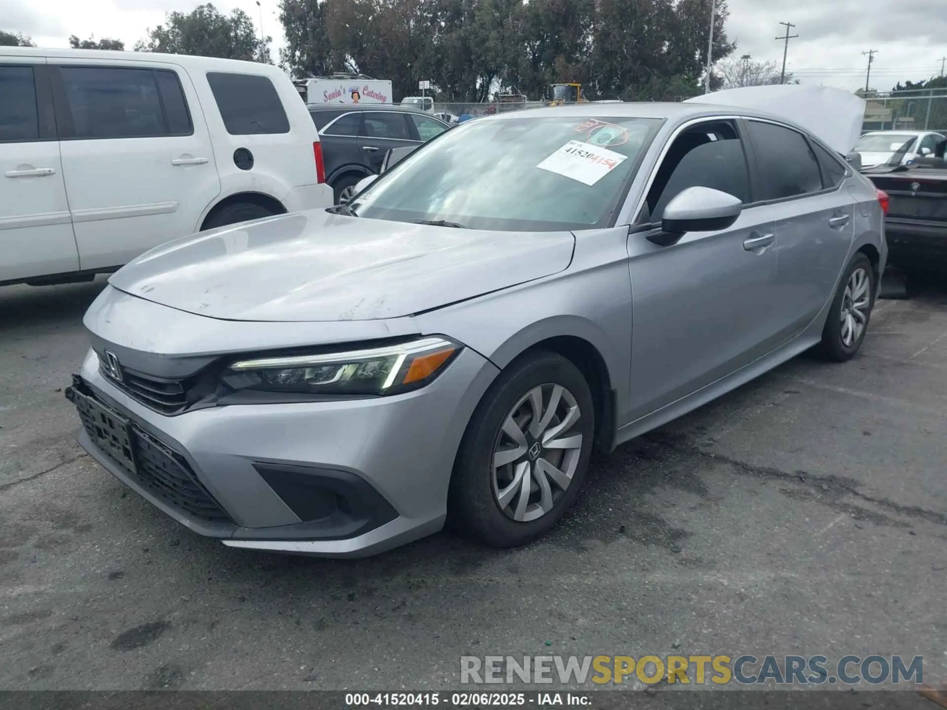2 Photograph of a damaged car 2HGFE2F29NH522470 HONDA CIVIC 2022
