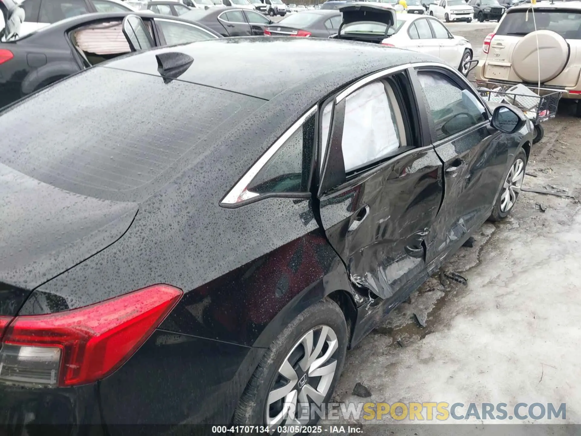 6 Photograph of a damaged car 2HGFE2F29NH528219 HONDA CIVIC 2022