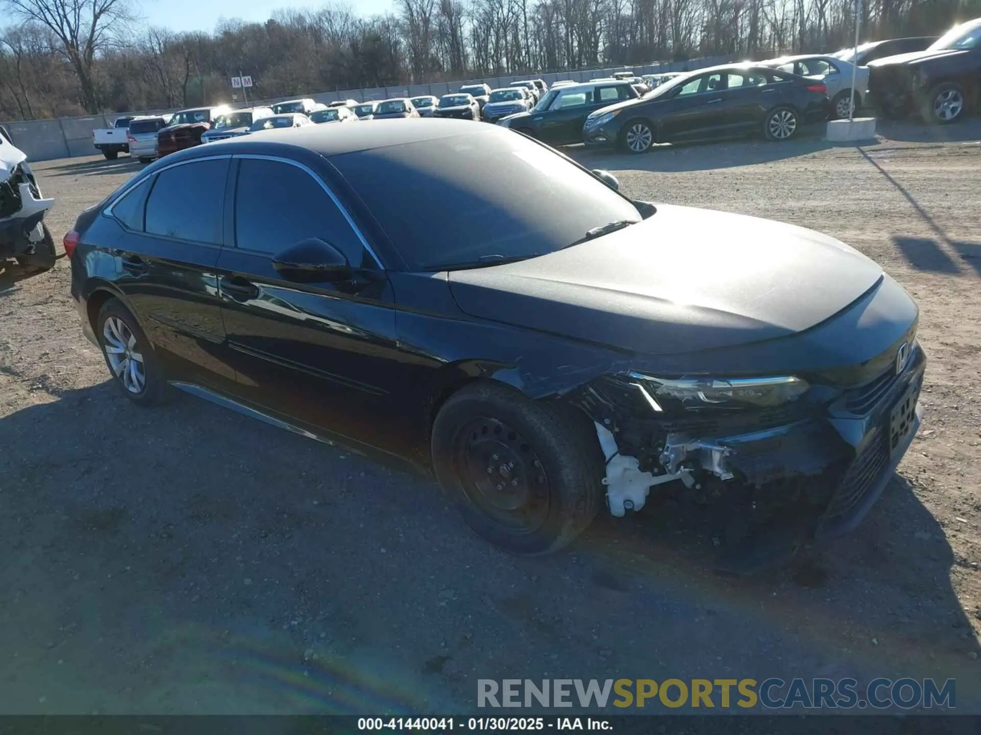1 Photograph of a damaged car 2HGFE2F29NH545585 HONDA CIVIC 2022