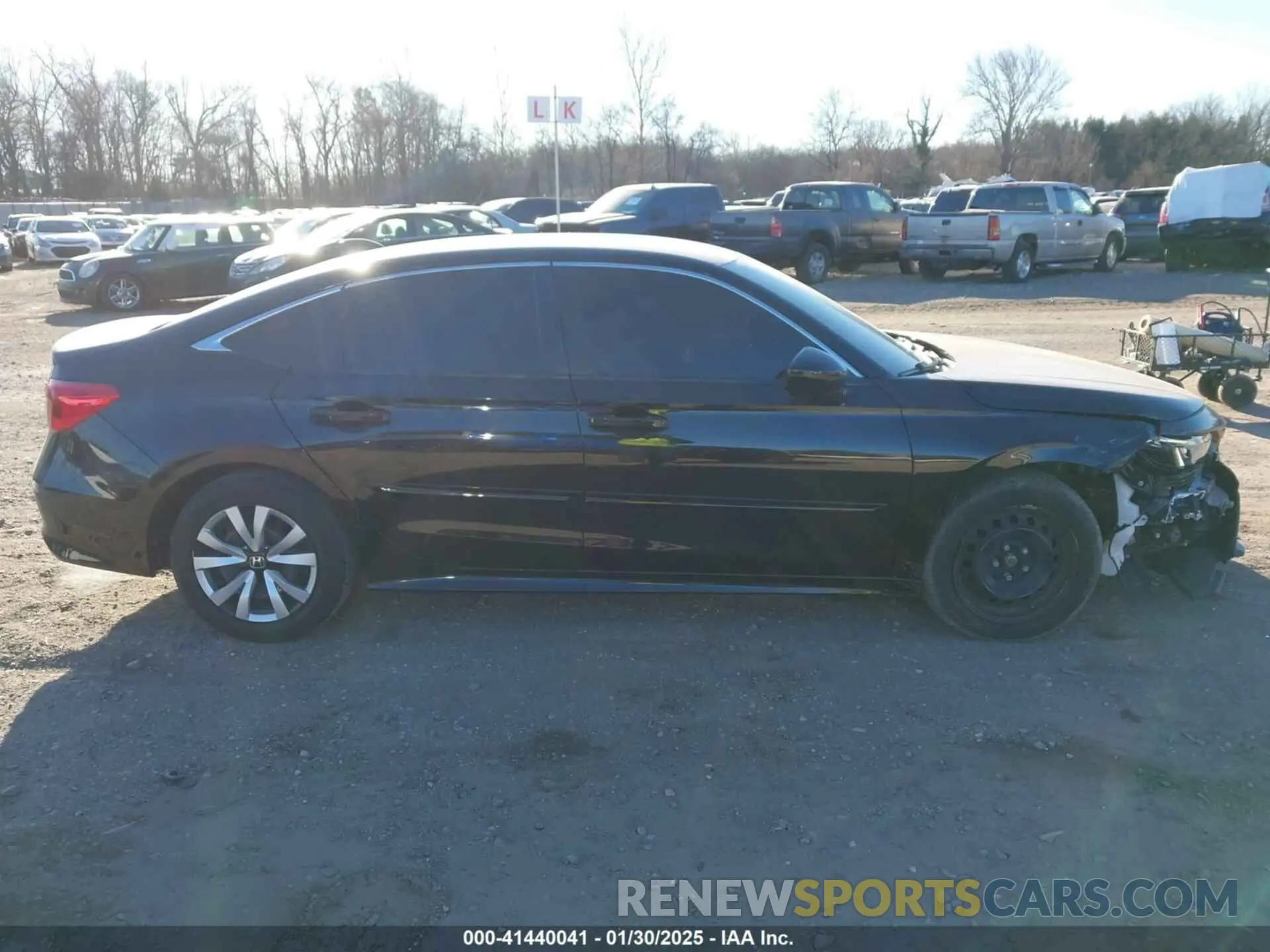 13 Photograph of a damaged car 2HGFE2F29NH545585 HONDA CIVIC 2022