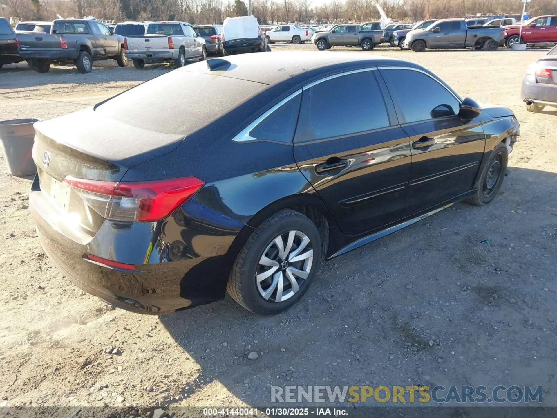 4 Photograph of a damaged car 2HGFE2F29NH545585 HONDA CIVIC 2022