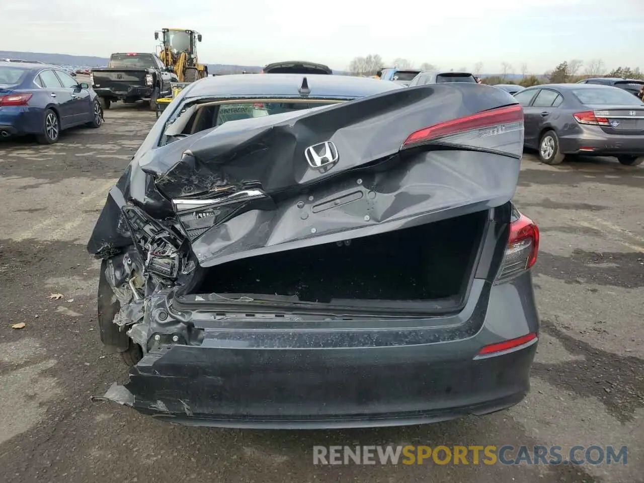 6 Photograph of a damaged car 2HGFE2F29NH572348 HONDA CIVIC 2022