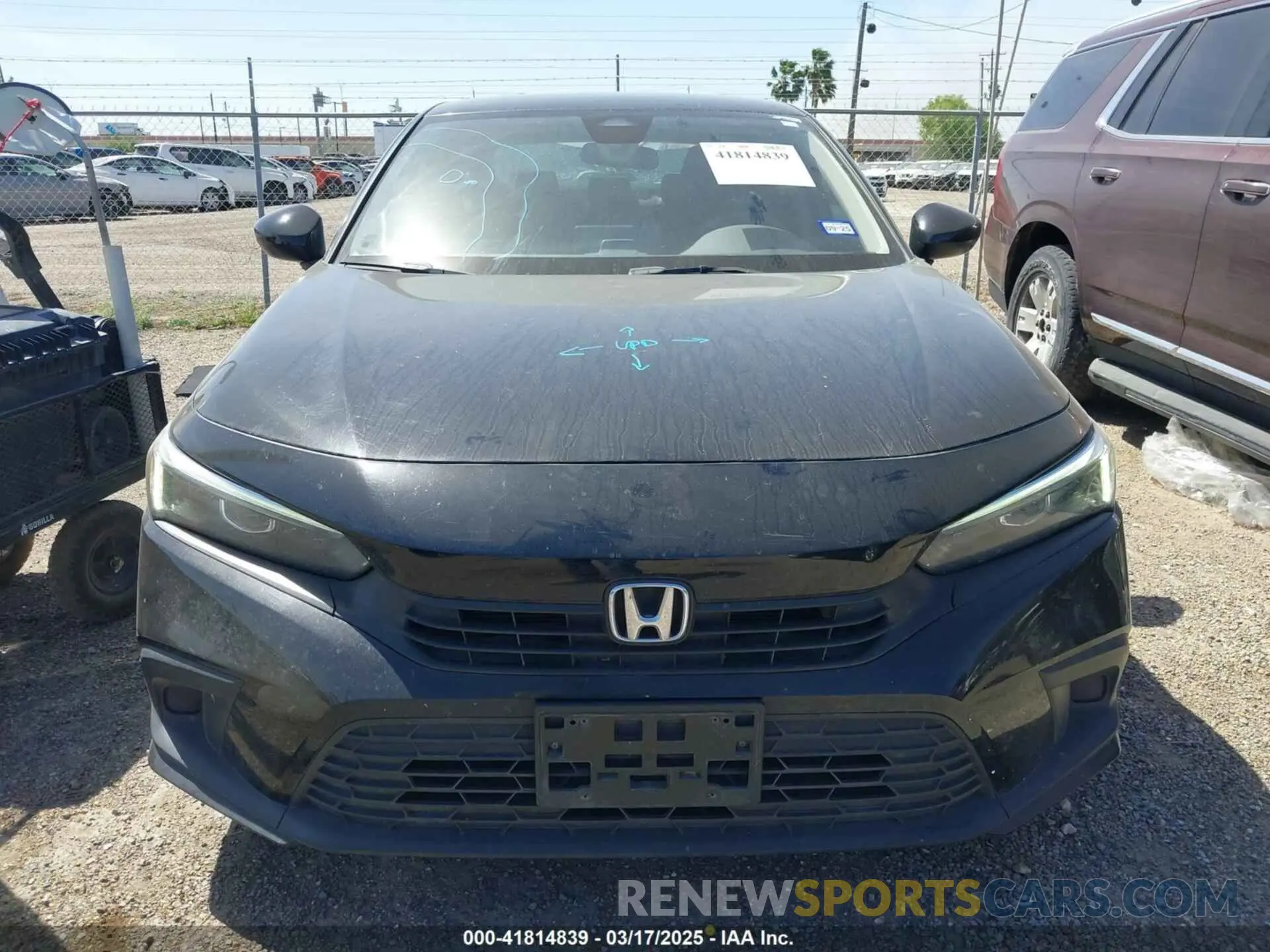 13 Photograph of a damaged car 2HGFE2F2XNH522722 HONDA CIVIC 2022