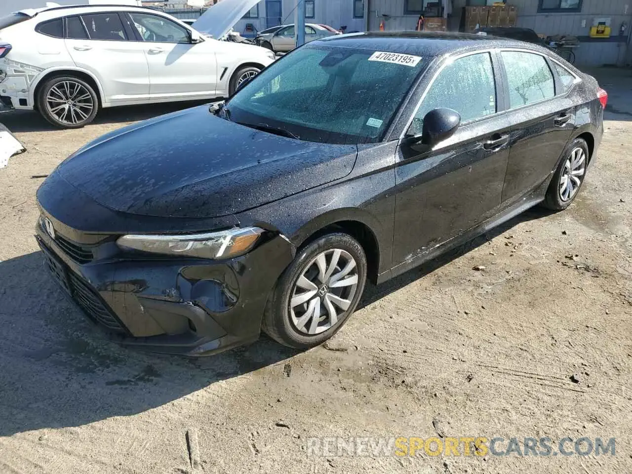1 Photograph of a damaged car 2HGFE2F2XNH532358 HONDA CIVIC 2022