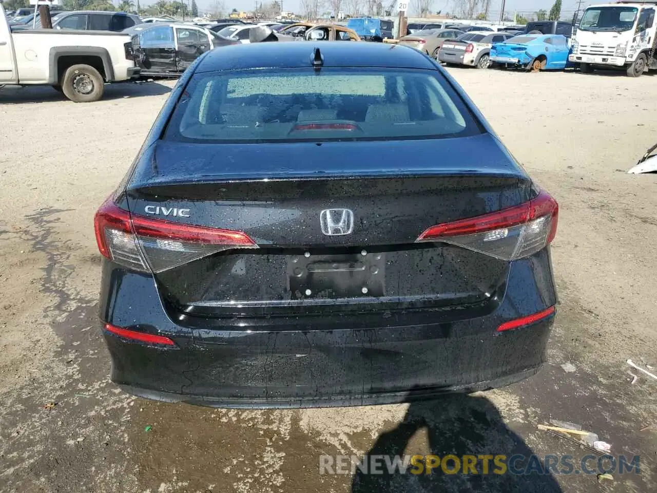 6 Photograph of a damaged car 2HGFE2F2XNH532358 HONDA CIVIC 2022