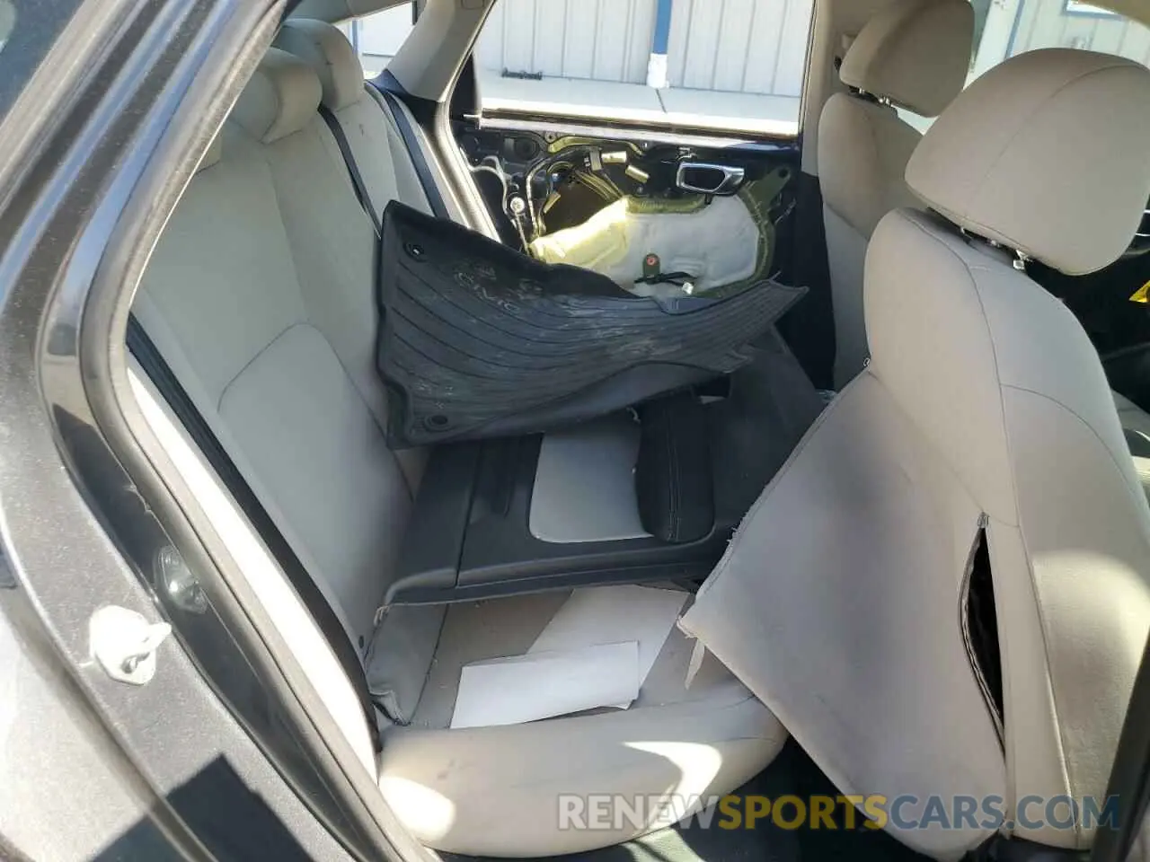10 Photograph of a damaged car 2HGFE2F2XNH548124 HONDA CIVIC 2022