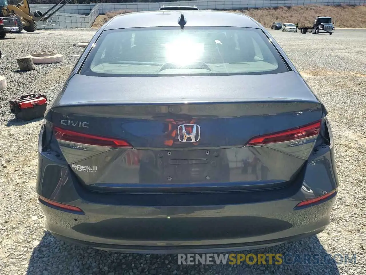 6 Photograph of a damaged car 2HGFE2F2XNH548124 HONDA CIVIC 2022