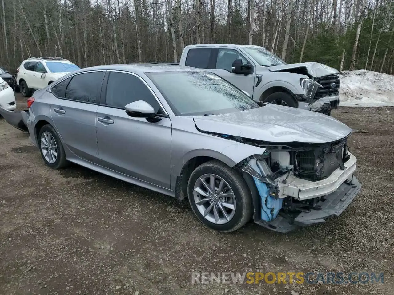 4 Photograph of a damaged car 2HGFE2F31NH112951 HONDA CIVIC 2022