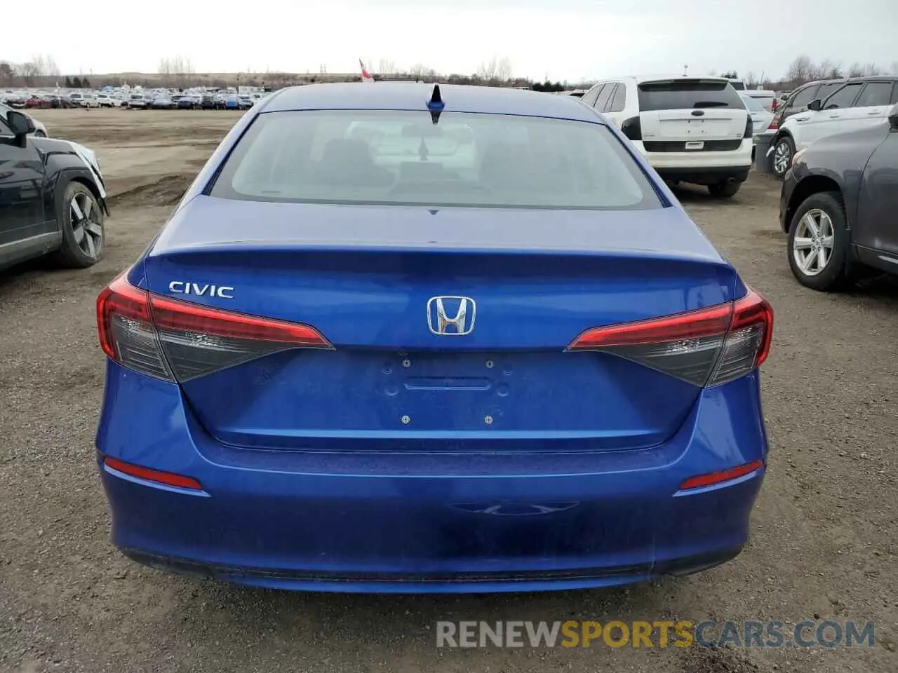 6 Photograph of a damaged car 2HGFE2F32NH124896 HONDA CIVIC 2022