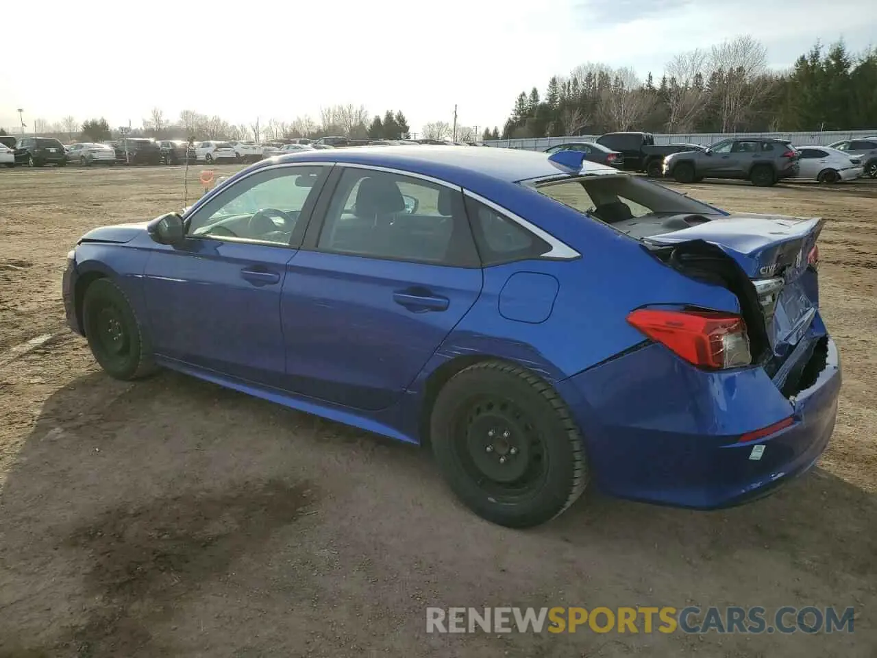 2 Photograph of a damaged car 2HGFE2F33NH106665 HONDA CIVIC 2022