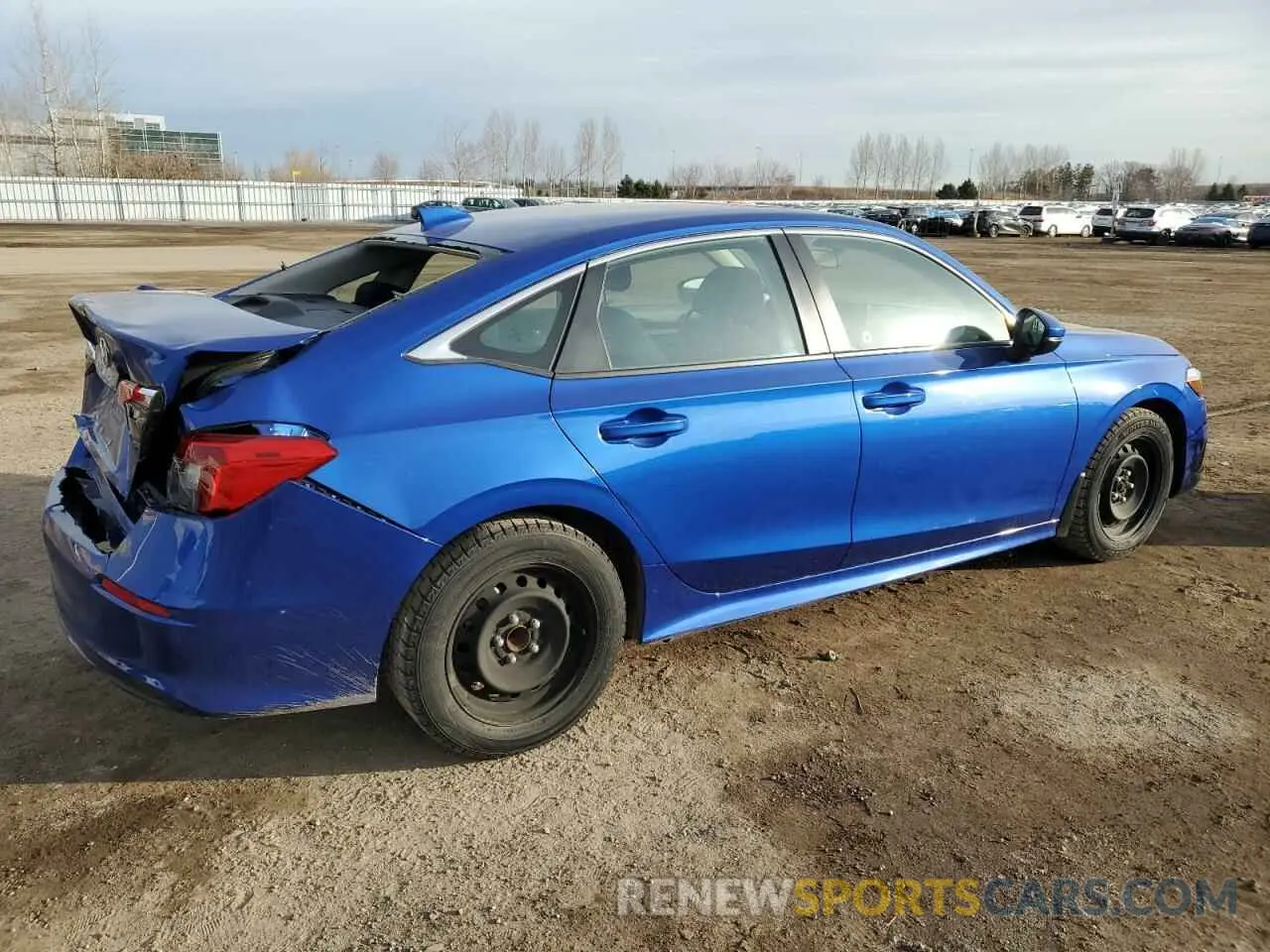 3 Photograph of a damaged car 2HGFE2F33NH106665 HONDA CIVIC 2022