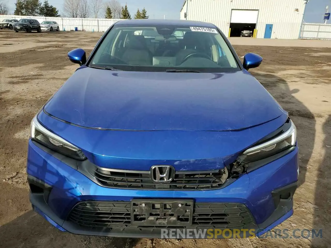 5 Photograph of a damaged car 2HGFE2F33NH106665 HONDA CIVIC 2022