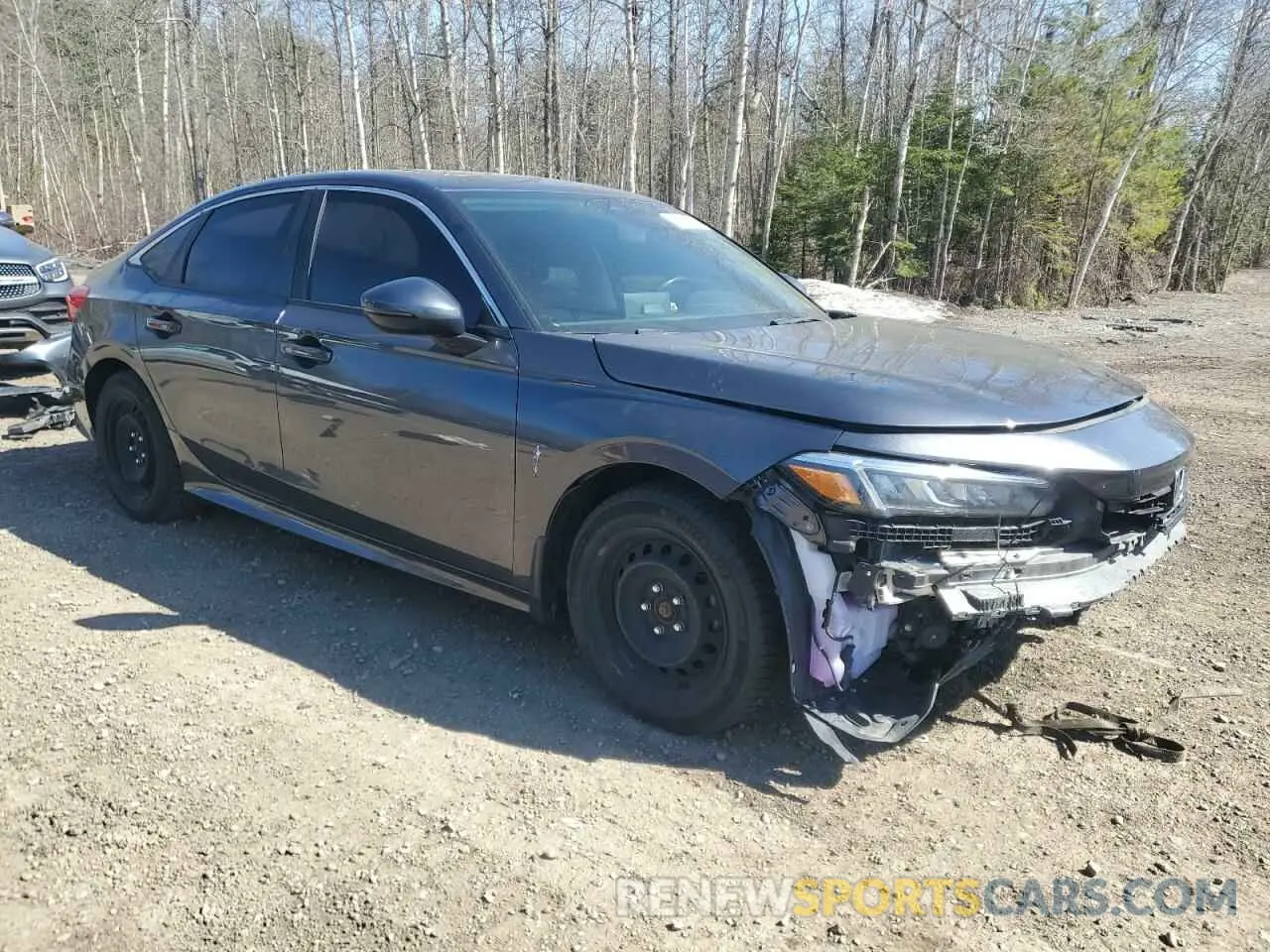4 Photograph of a damaged car 2HGFE2F35NH115643 HONDA CIVIC 2022