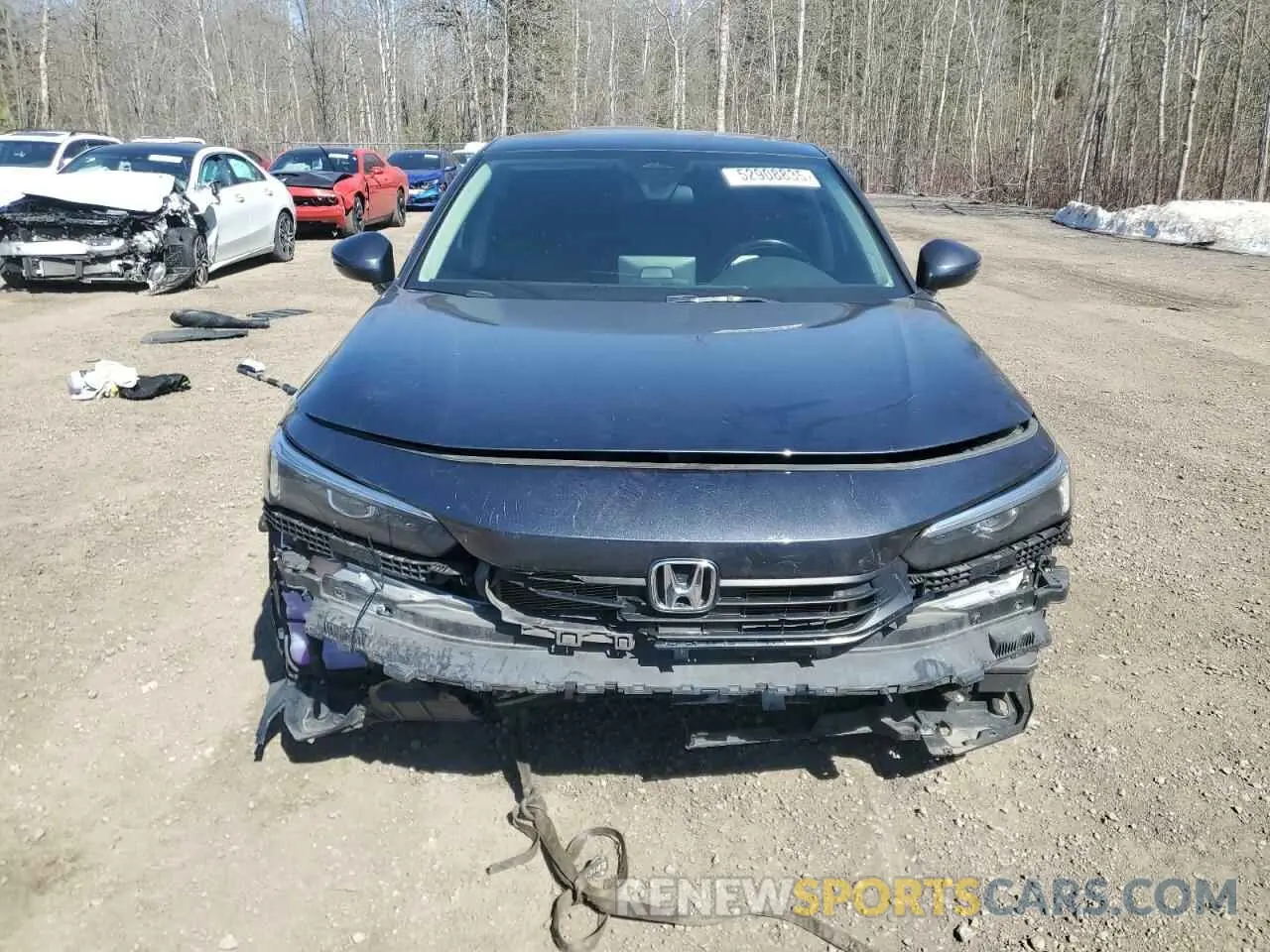 5 Photograph of a damaged car 2HGFE2F35NH115643 HONDA CIVIC 2022
