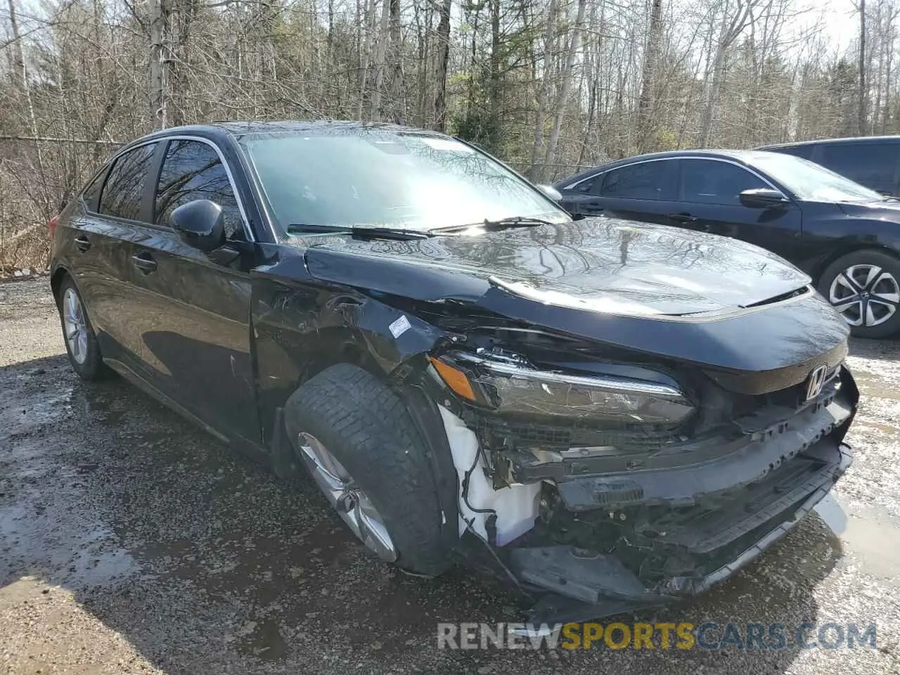 4 Photograph of a damaged car 2HGFE2F37NH124392 HONDA CIVIC 2022