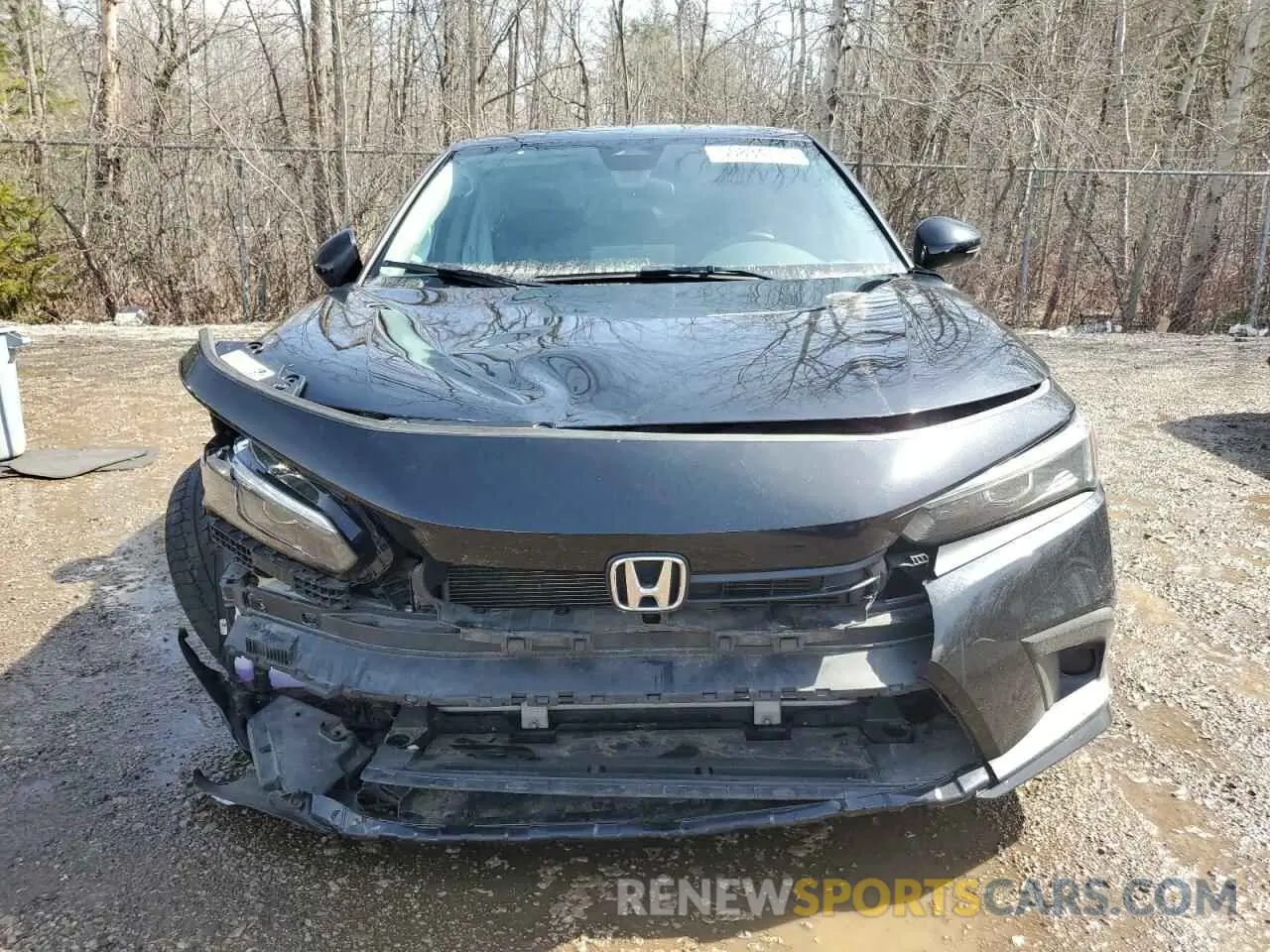 5 Photograph of a damaged car 2HGFE2F37NH124392 HONDA CIVIC 2022