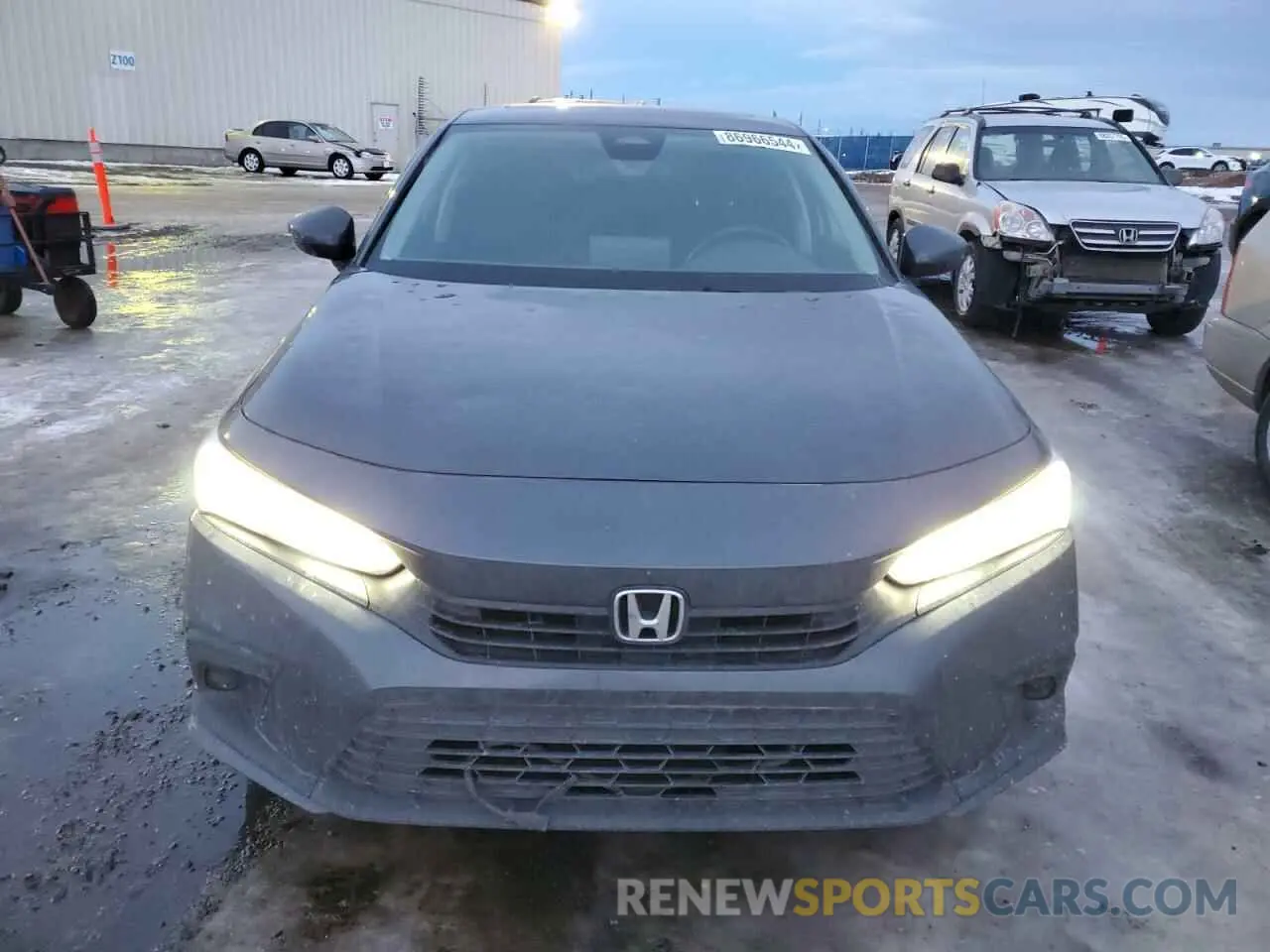 5 Photograph of a damaged car 2HGFE2F38NH123056 HONDA CIVIC 2022