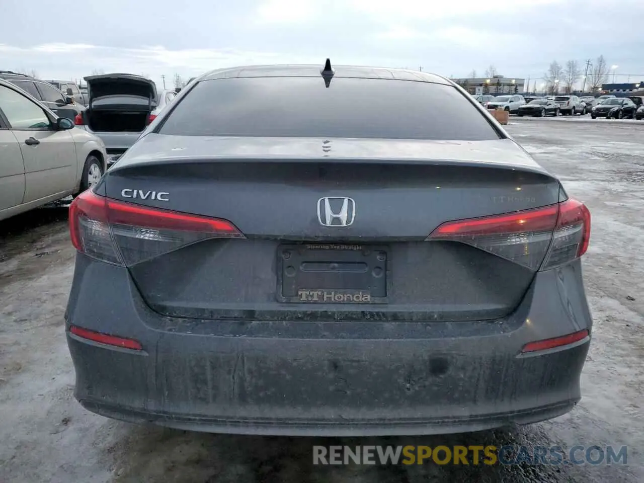 6 Photograph of a damaged car 2HGFE2F38NH123056 HONDA CIVIC 2022