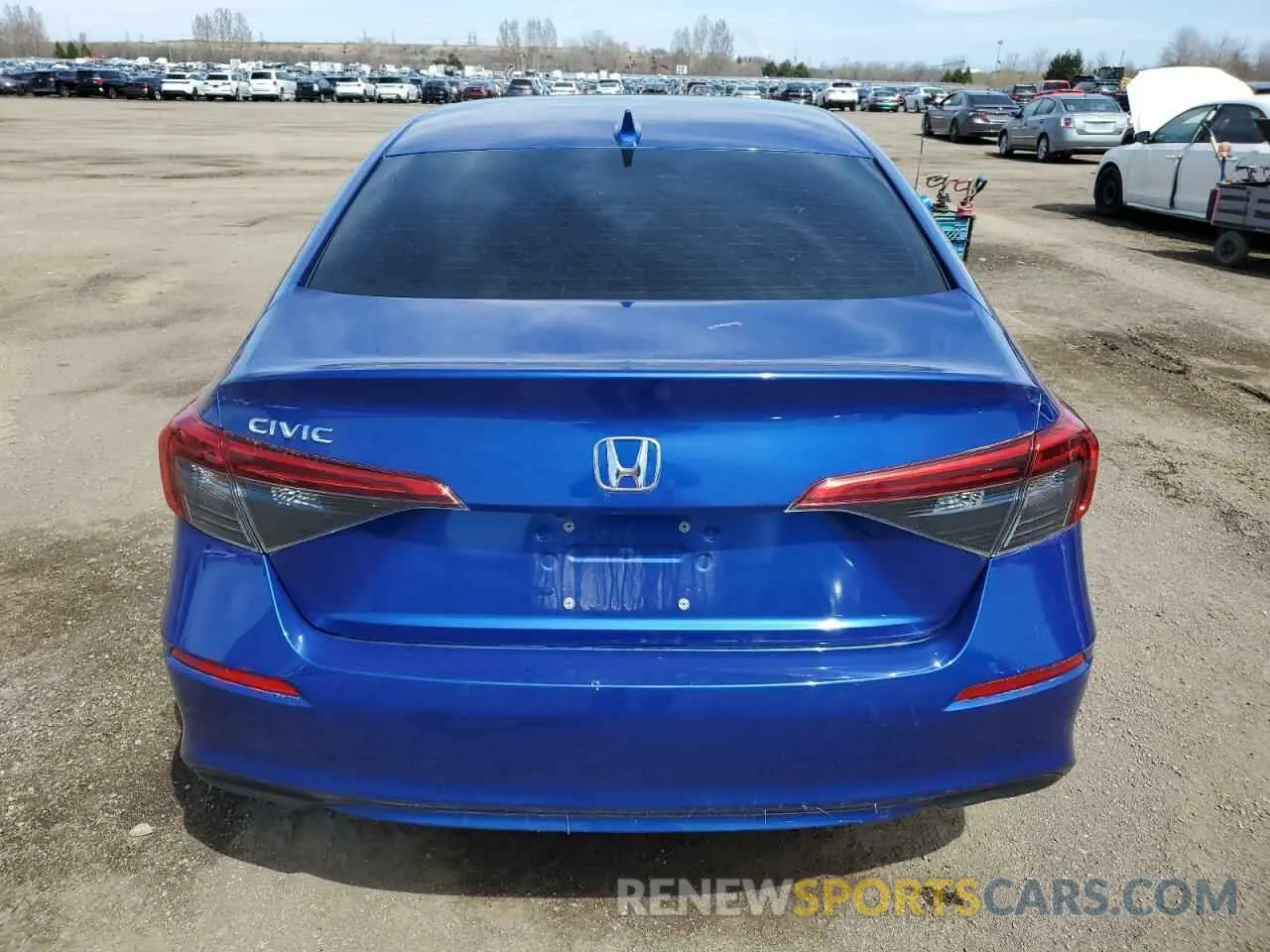 6 Photograph of a damaged car 2HGFE2F38NH129438 HONDA CIVIC 2022