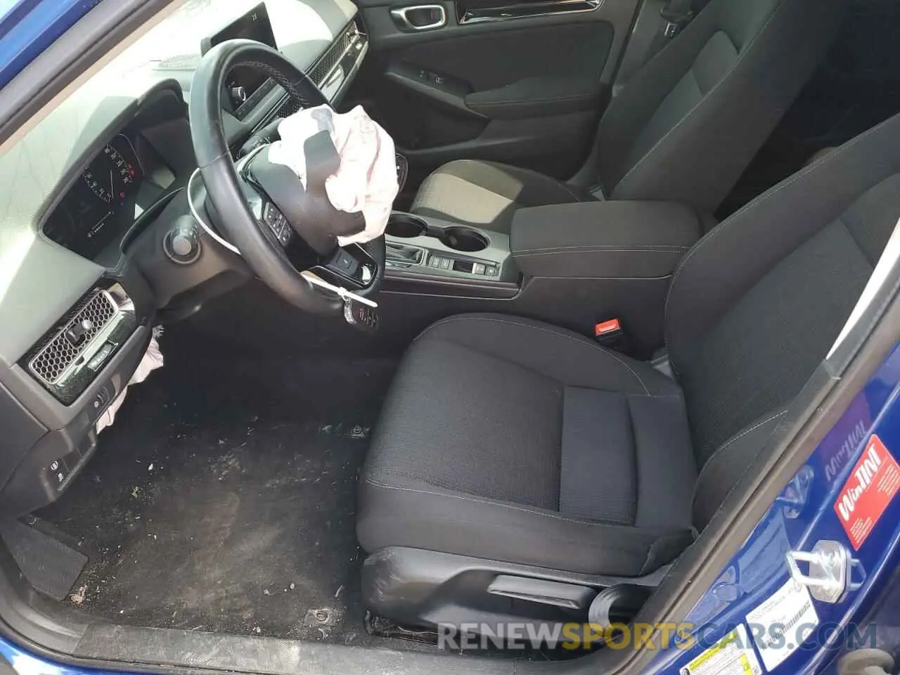 7 Photograph of a damaged car 2HGFE2F38NH129438 HONDA CIVIC 2022