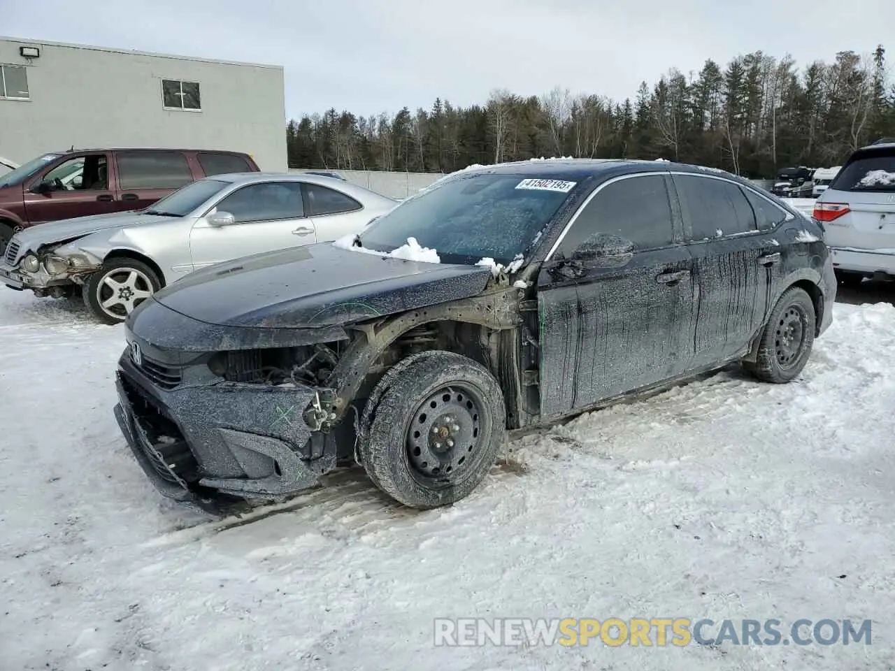 1 Photograph of a damaged car 2HGFE2F39NH102023 HONDA CIVIC 2022