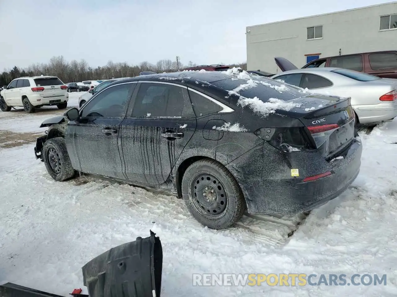 2 Photograph of a damaged car 2HGFE2F39NH102023 HONDA CIVIC 2022