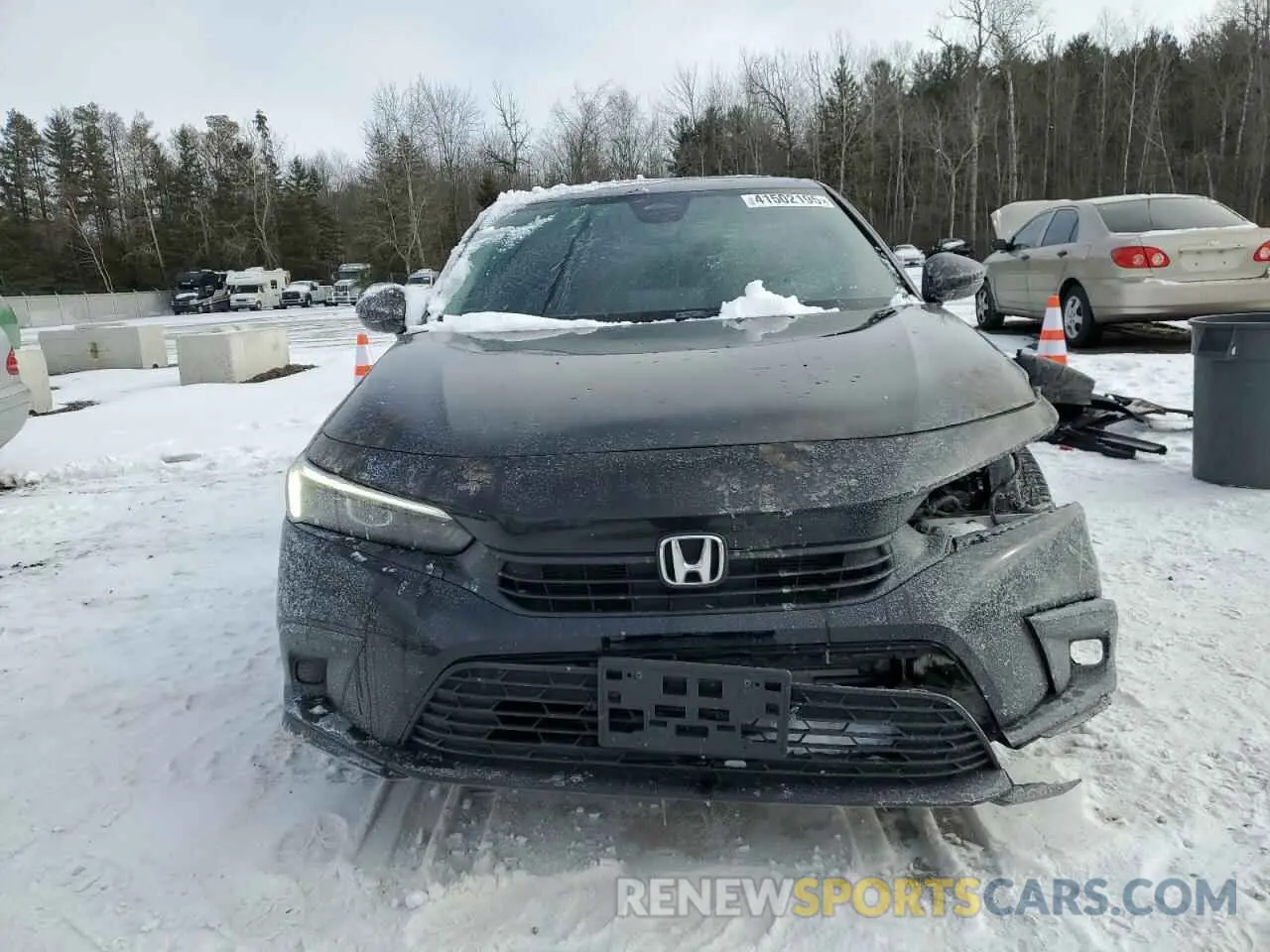 5 Photograph of a damaged car 2HGFE2F39NH102023 HONDA CIVIC 2022