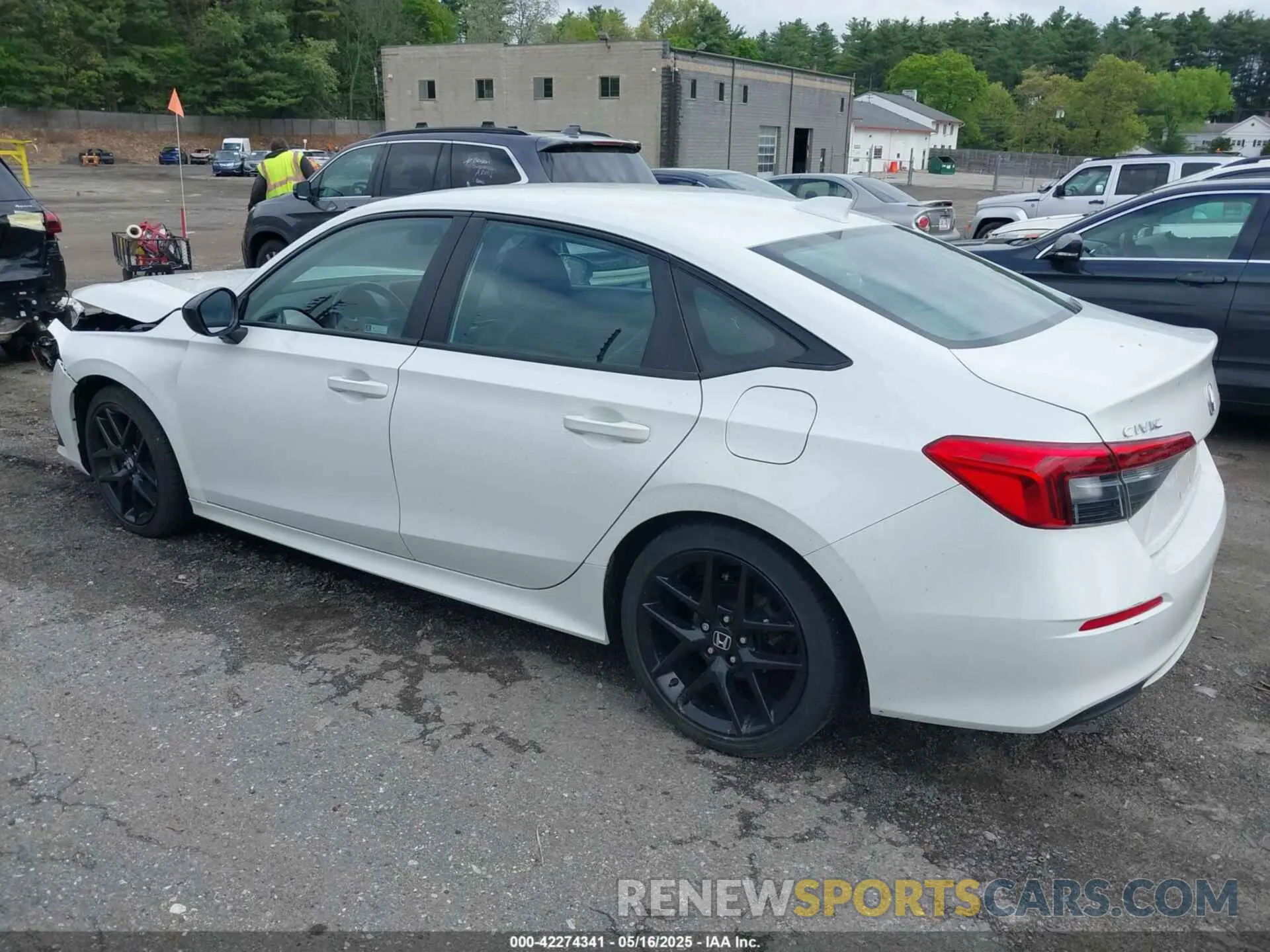 14 Photograph of a damaged car 2HGFE2F50NH501677 HONDA CIVIC 2022