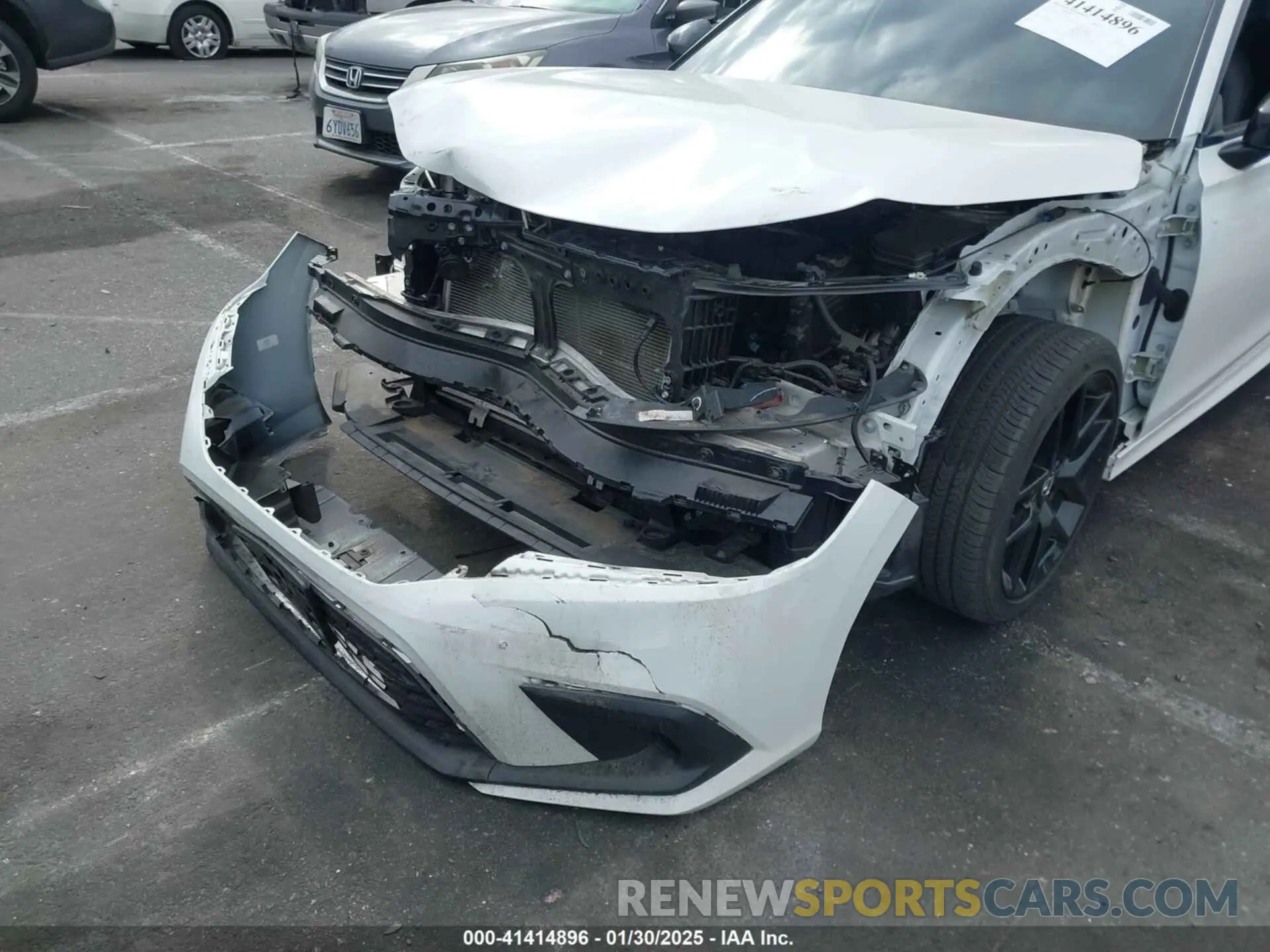 12 Photograph of a damaged car 2HGFE2F50NH503252 HONDA CIVIC 2022