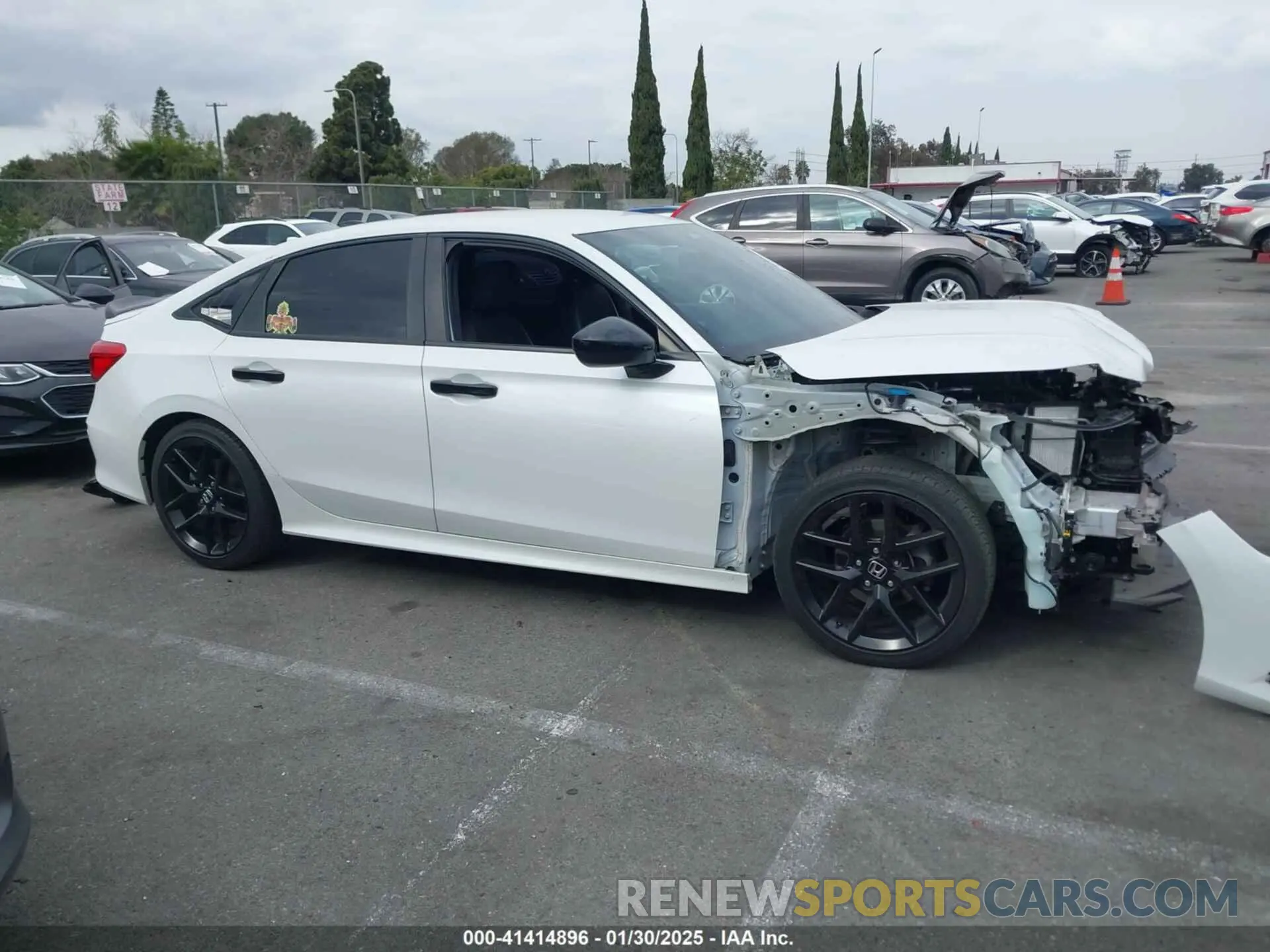 14 Photograph of a damaged car 2HGFE2F50NH503252 HONDA CIVIC 2022