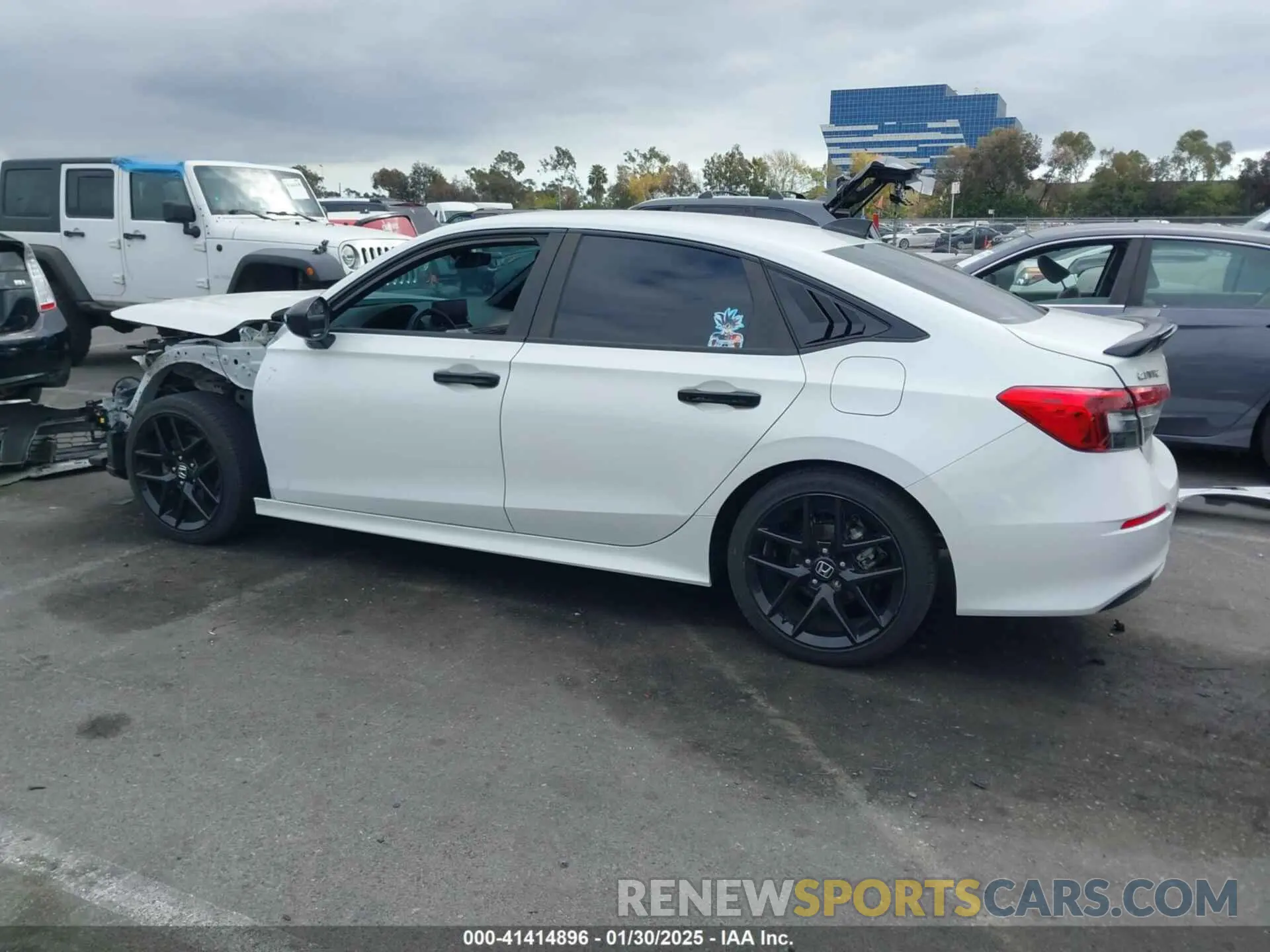 15 Photograph of a damaged car 2HGFE2F50NH503252 HONDA CIVIC 2022